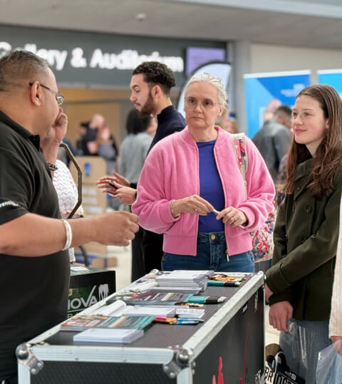 People attending a Jobs Fair