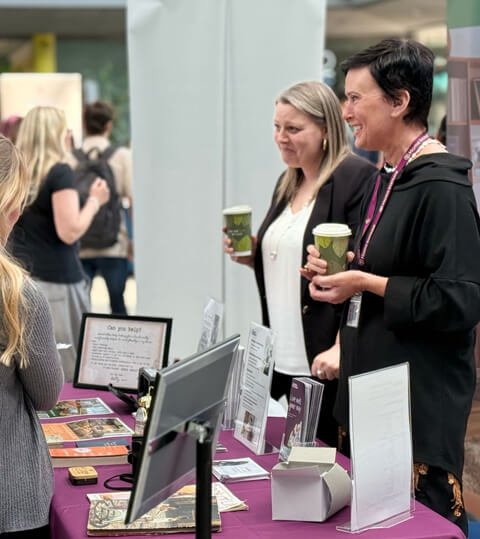 People attending a Jobs Fair