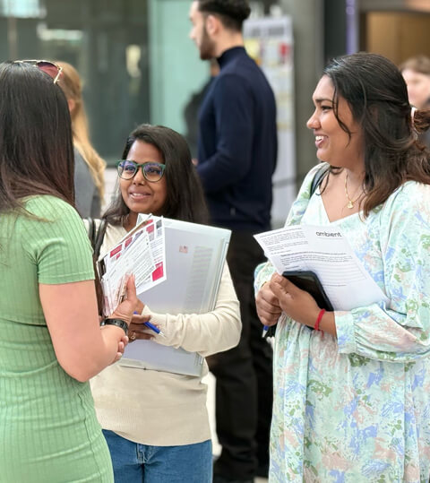 People attending a Jobs Fair