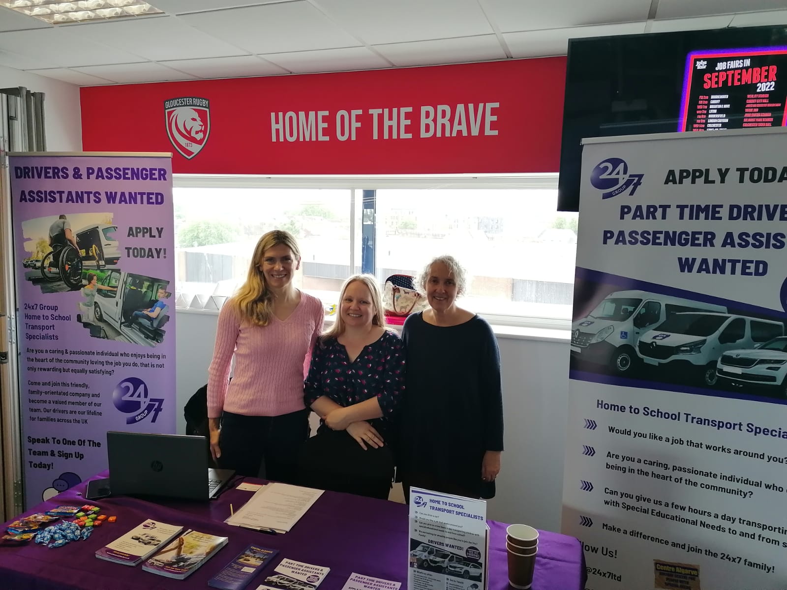 24/7 Group at our event in Gloucester & Cheltenham