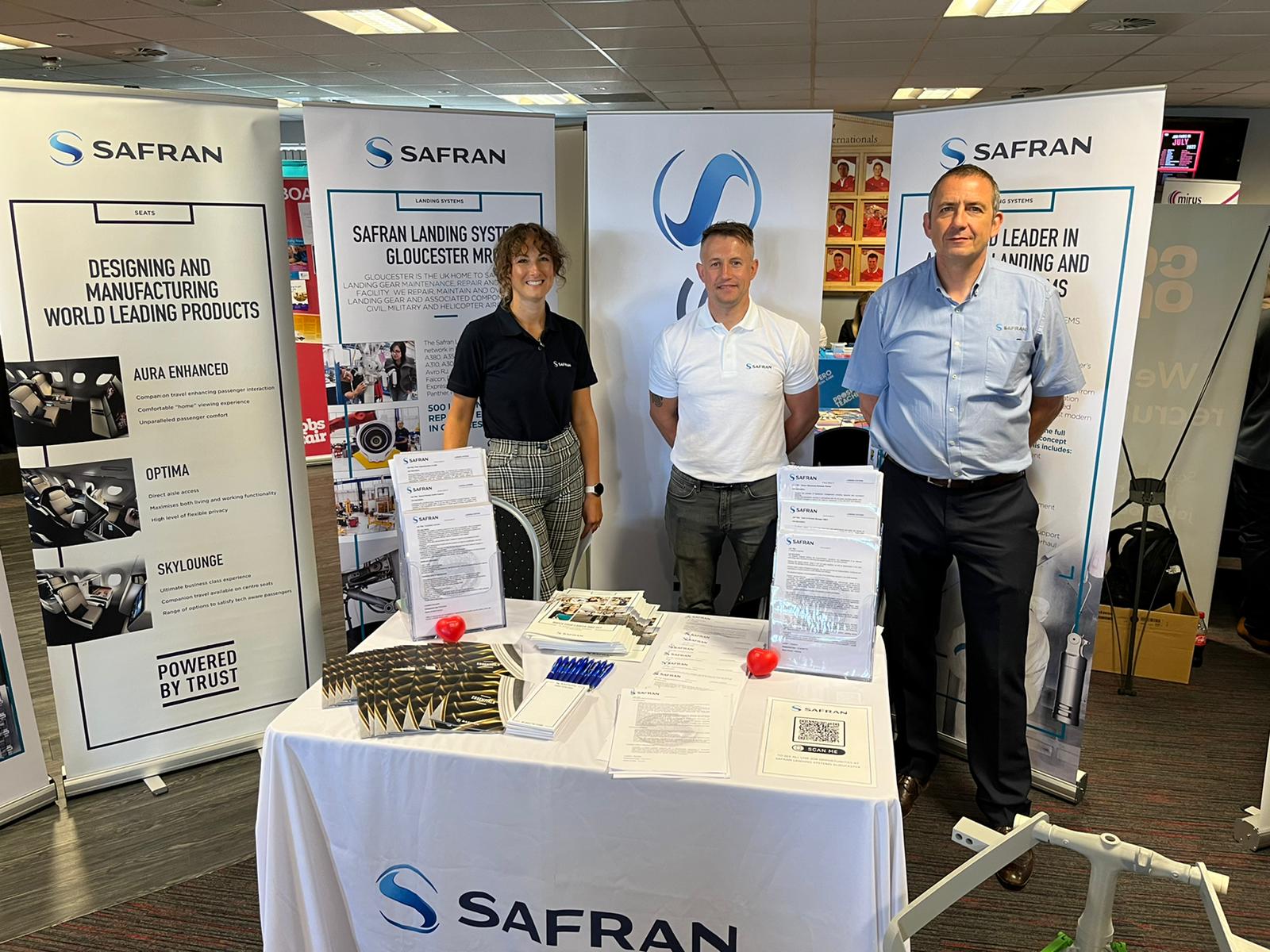 Safran at our event in Newport