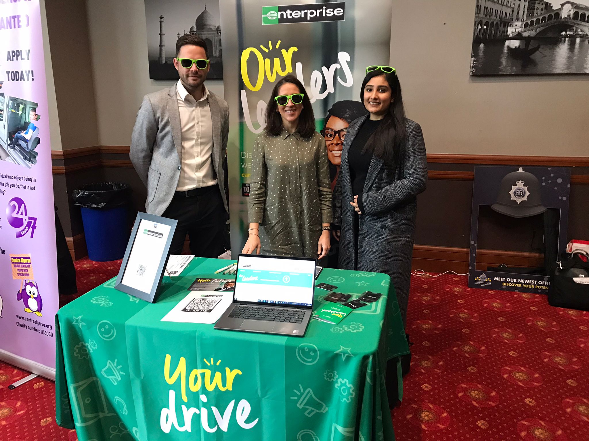 Enterprise Rent a Car at our event in Luton