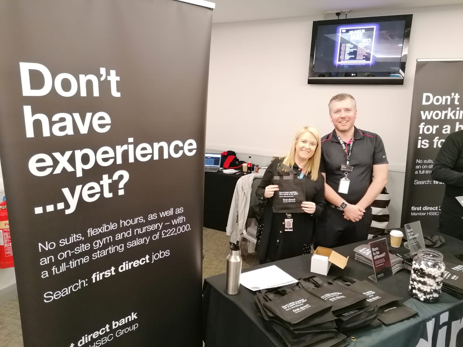 First Direct at our event in Glasgow