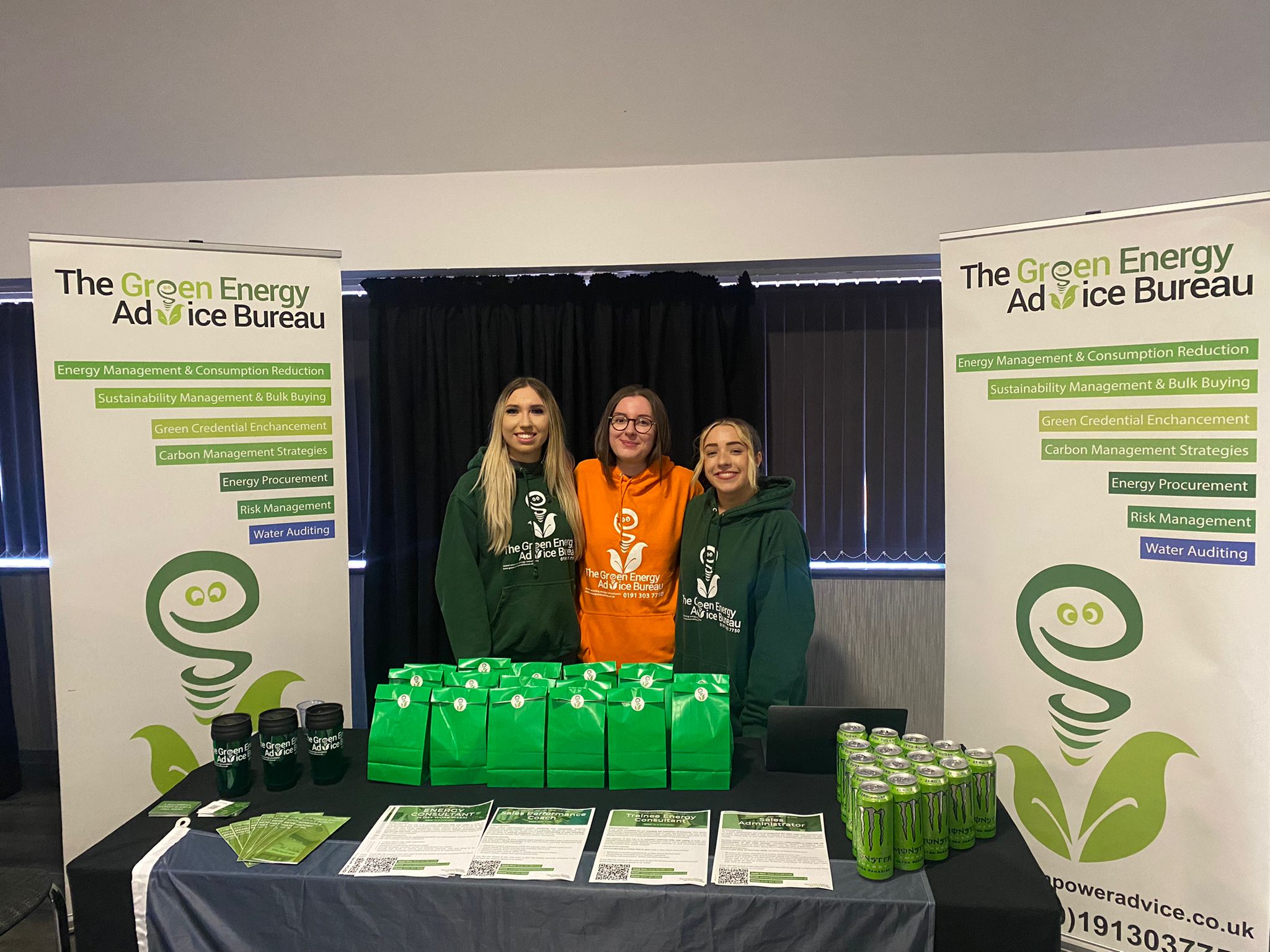Green Energy Advice Bureau at our event in Newcastle