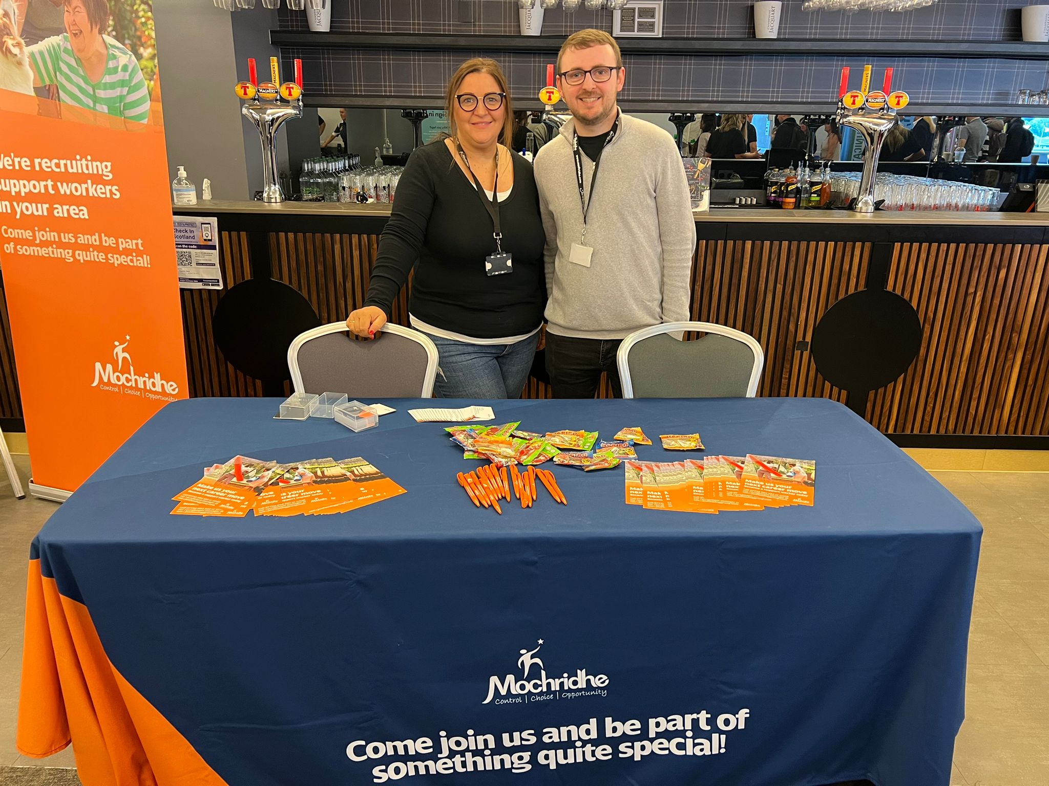 Jon Fleming Group at our event in Glasgow