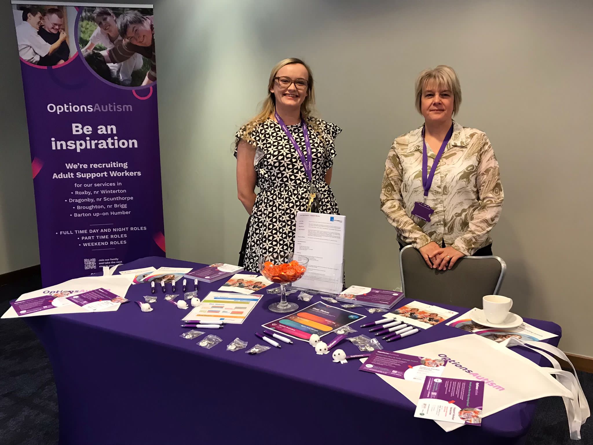 Options Autism at our event in Lincoln