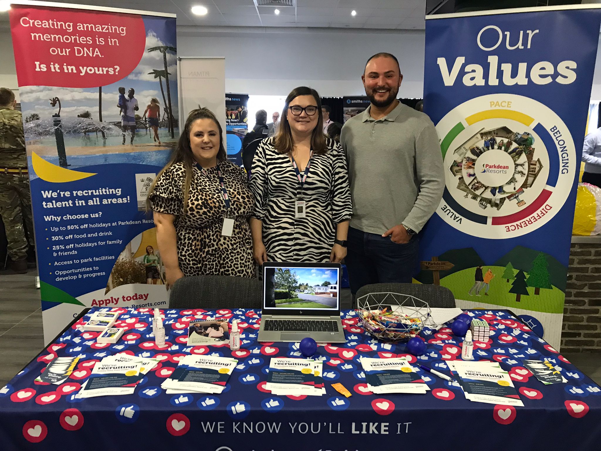 Parkdean Resorts at our event in Newcastle