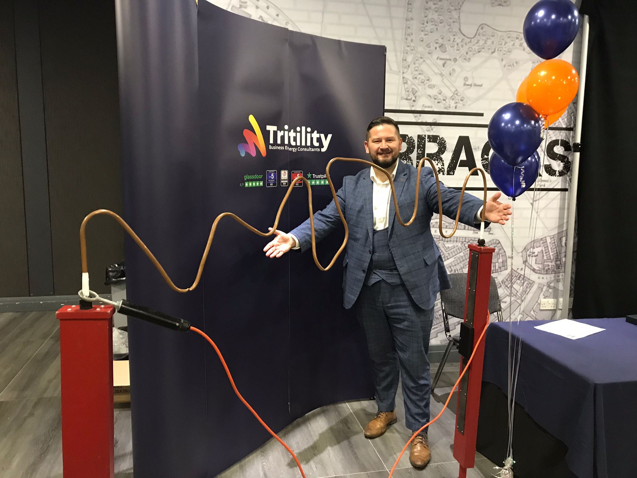 Tritility at our event in Newcastle