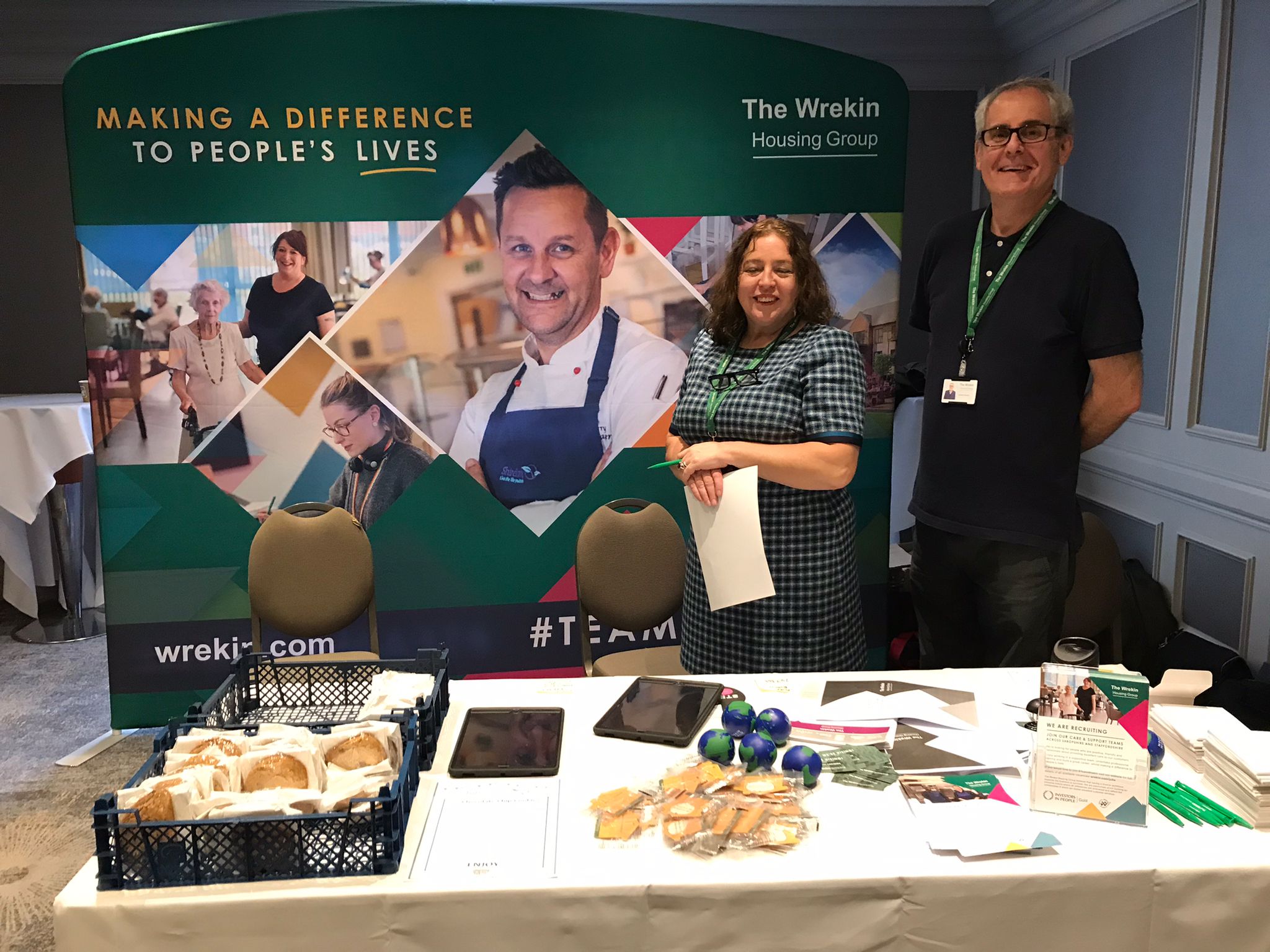 Wrekin Housing Group at our event in Stoke-on-Trent