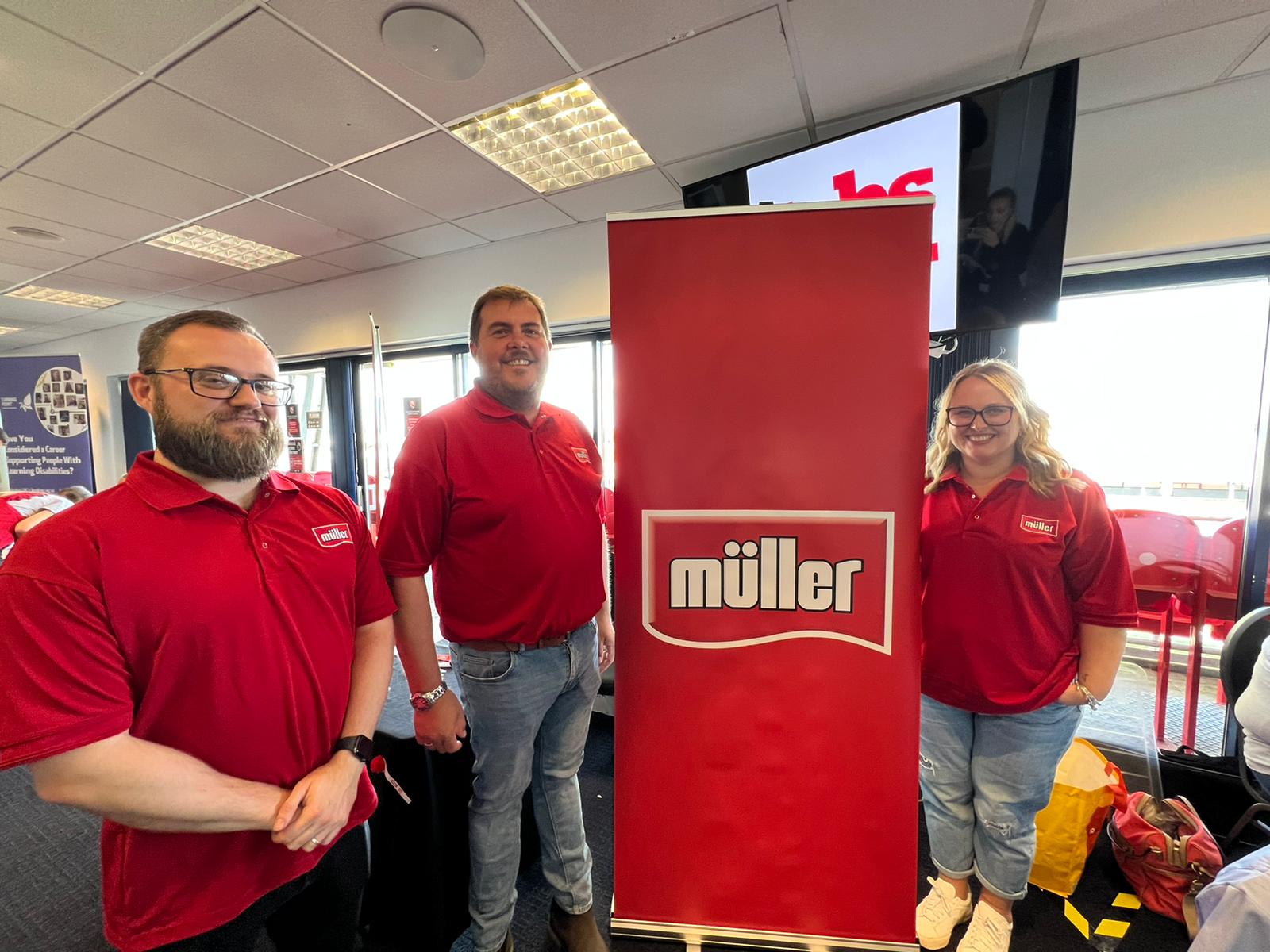 Muller at our event in Gloucester & Cheltenham