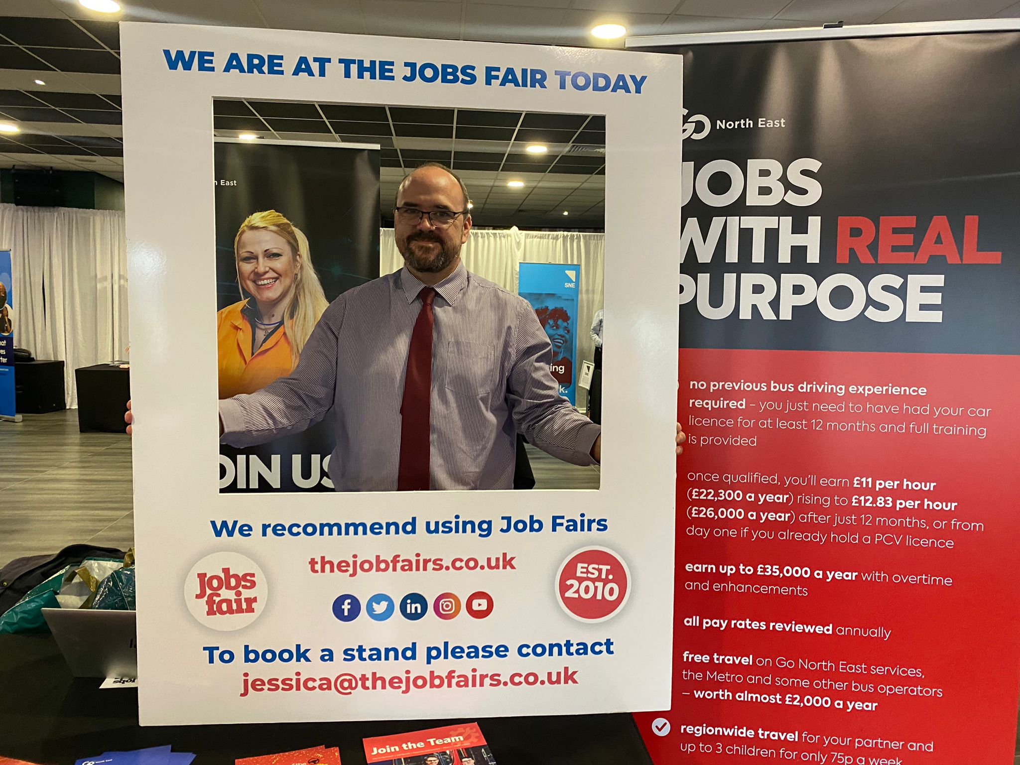 Go North East at our event in Newcastle