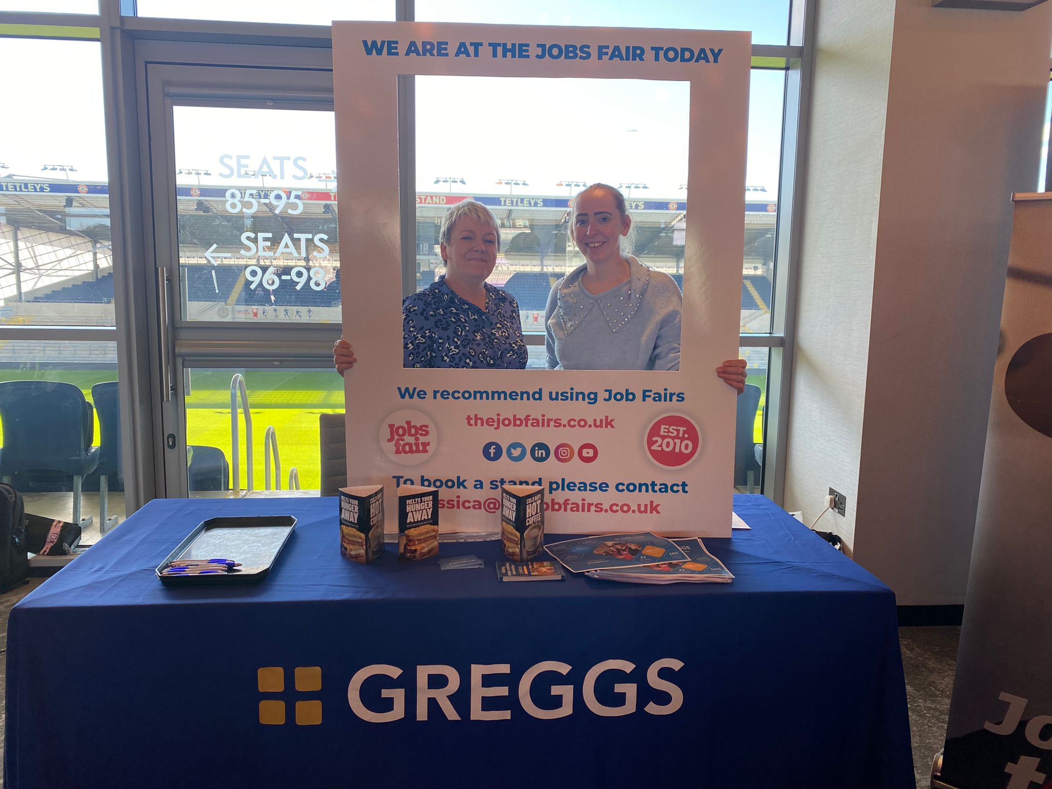 Greggs at our event in Leeds