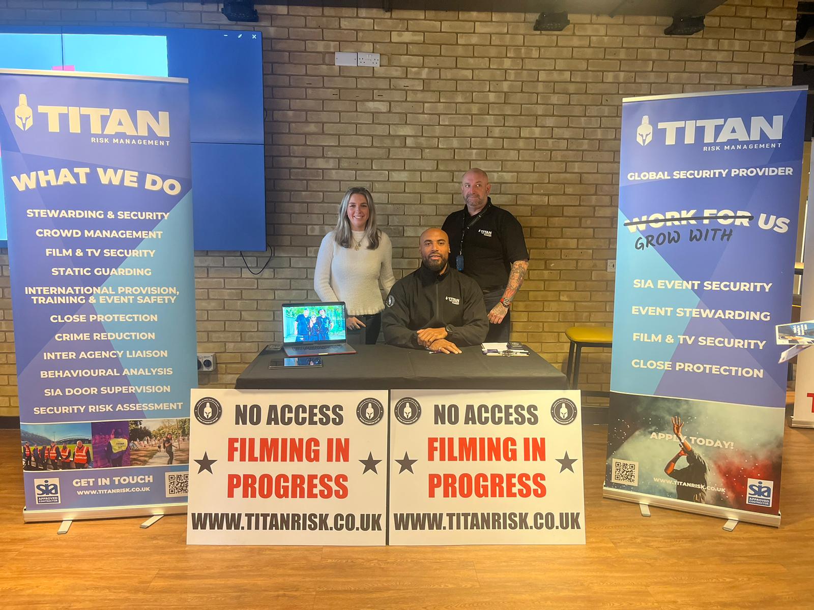 Titan Risk Management at our event in Wolverhampton