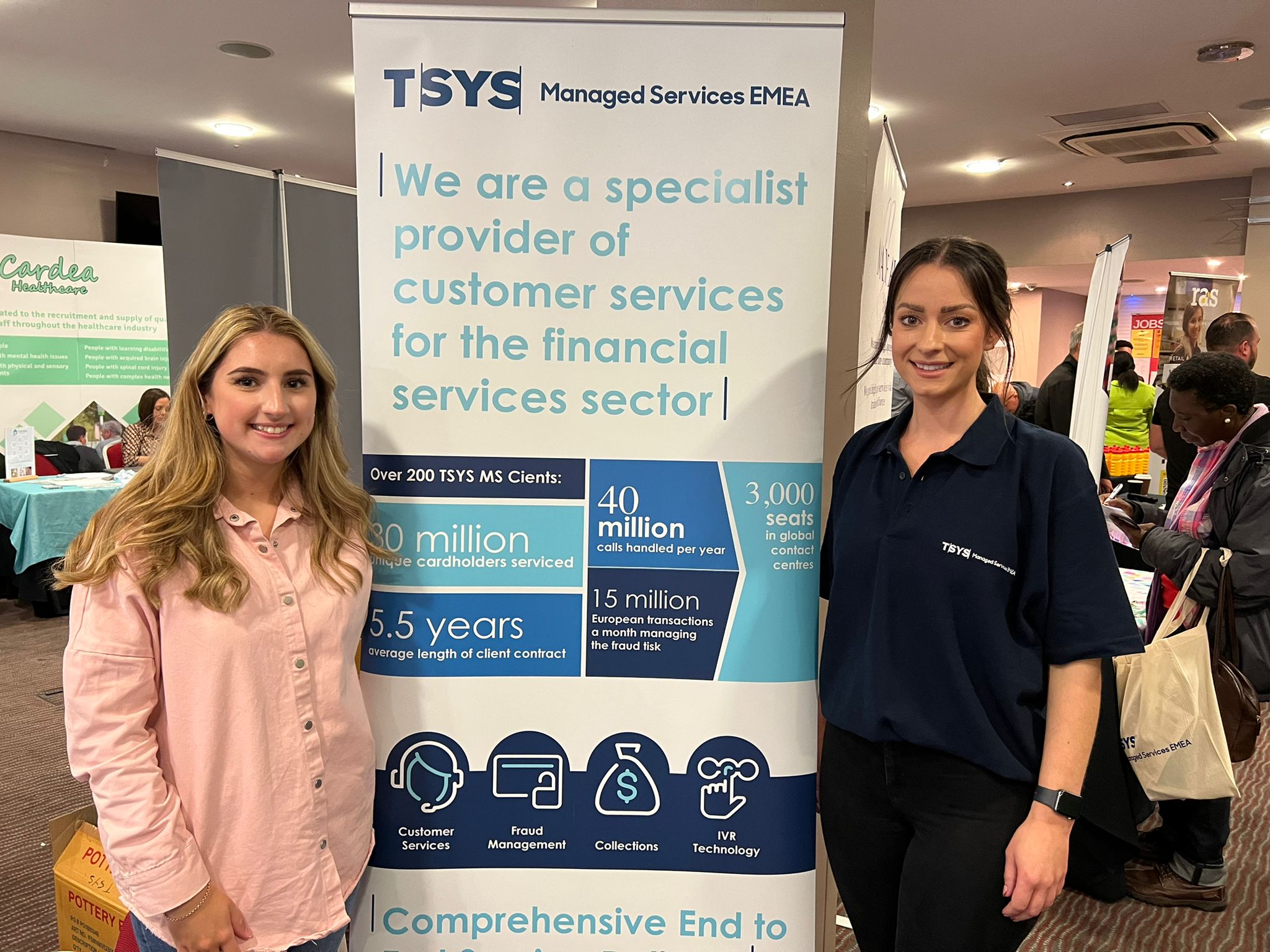 TSYS Managed Services EMEA at our event in Milton Keynes