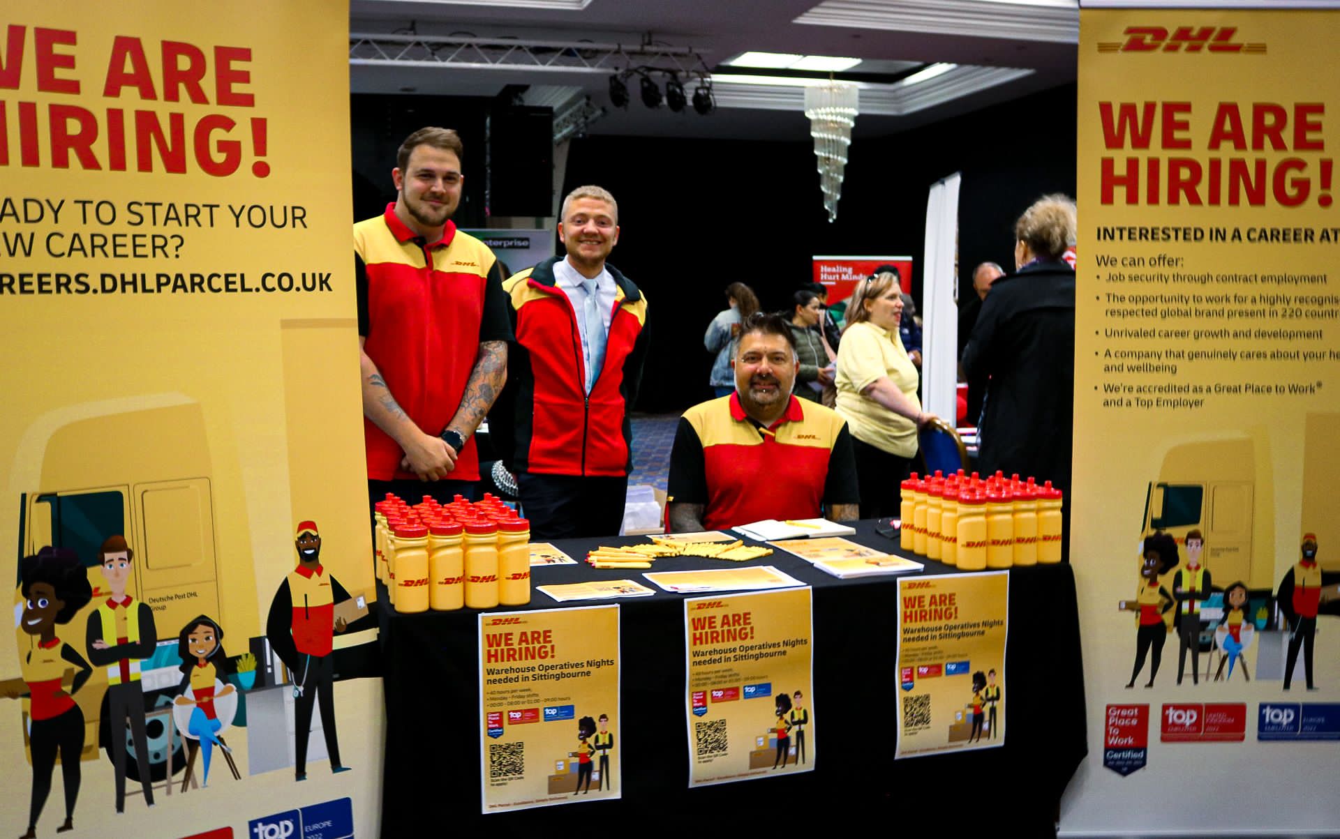 DHL at our event in Gillingham