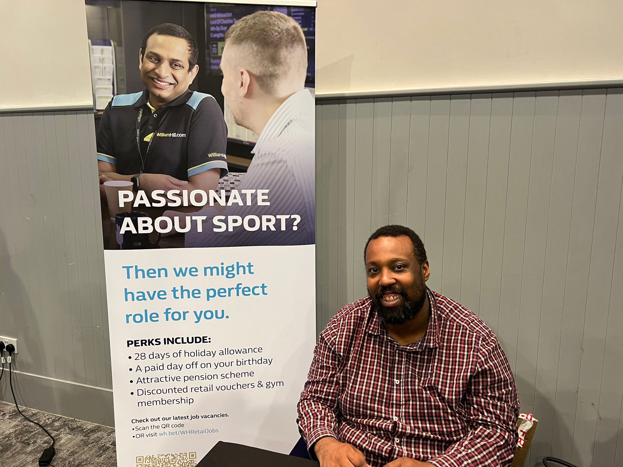 William Hill at our event in Birmingham