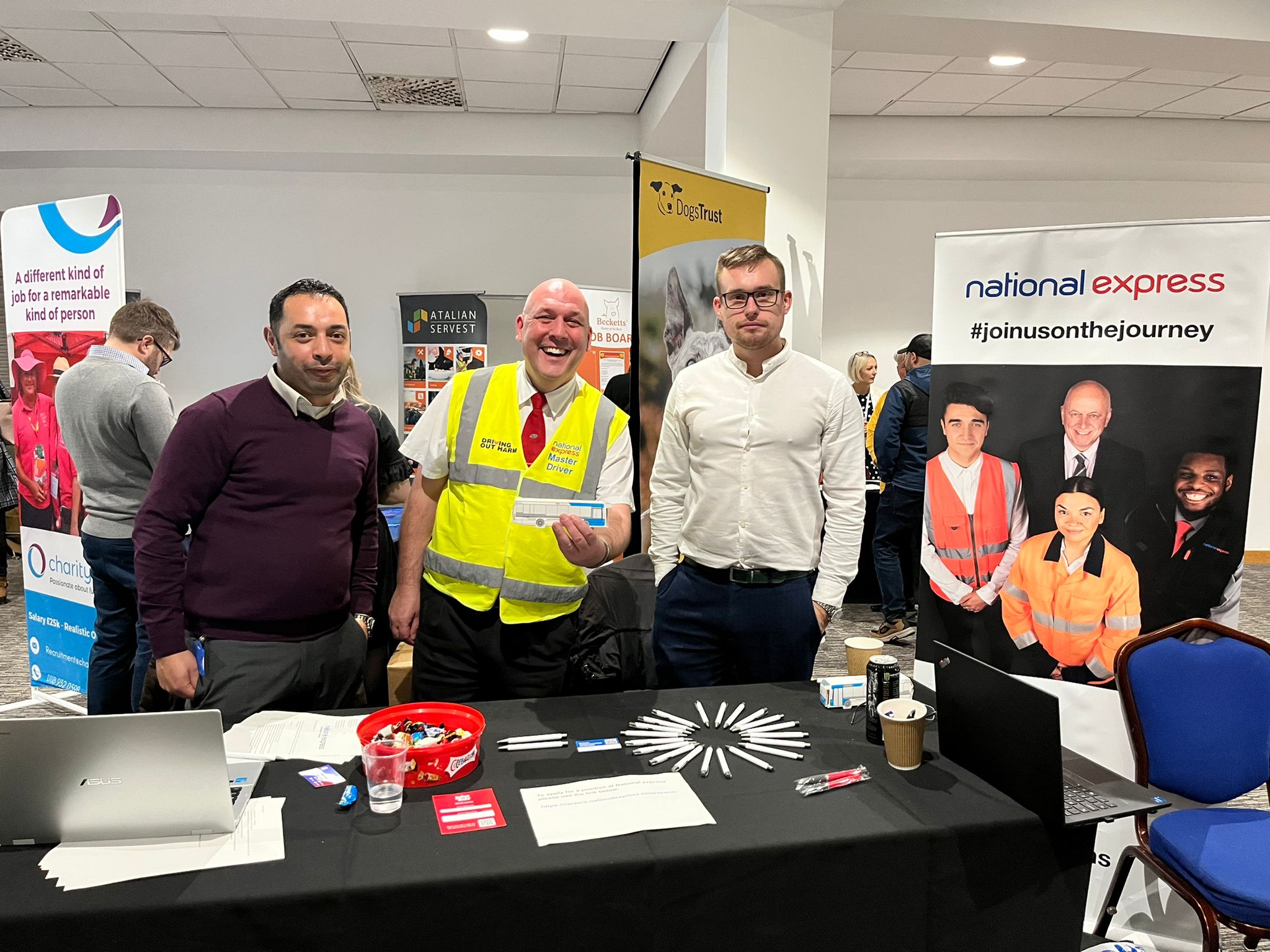 National express at our event in Coventry