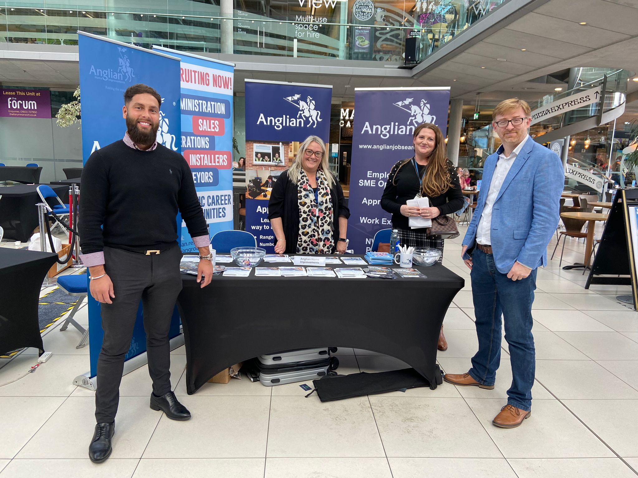 Anglian Home Improvements at our event in Norwich