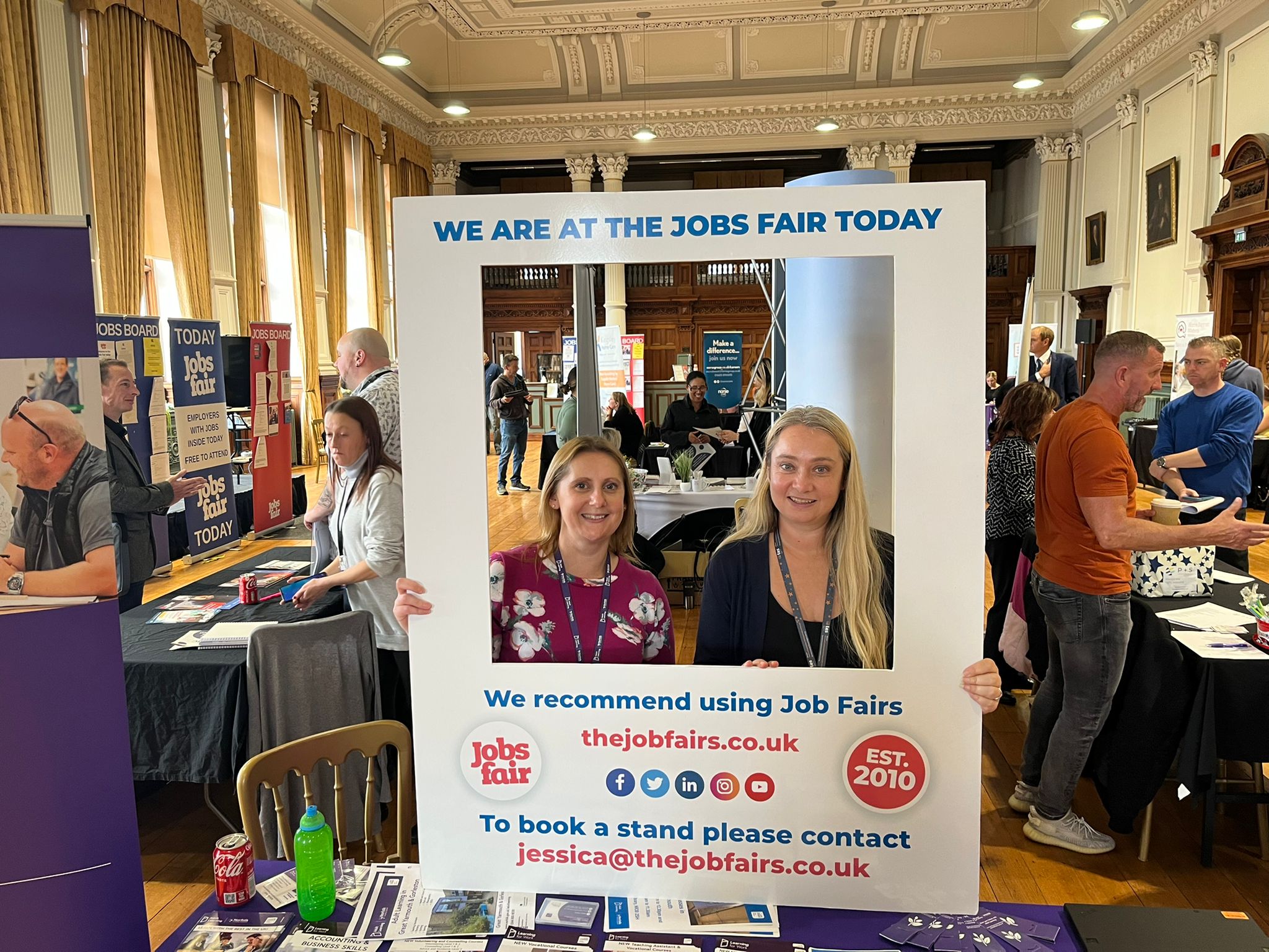 Norfolk Community Learning Services at our event in Great Yarmouth
