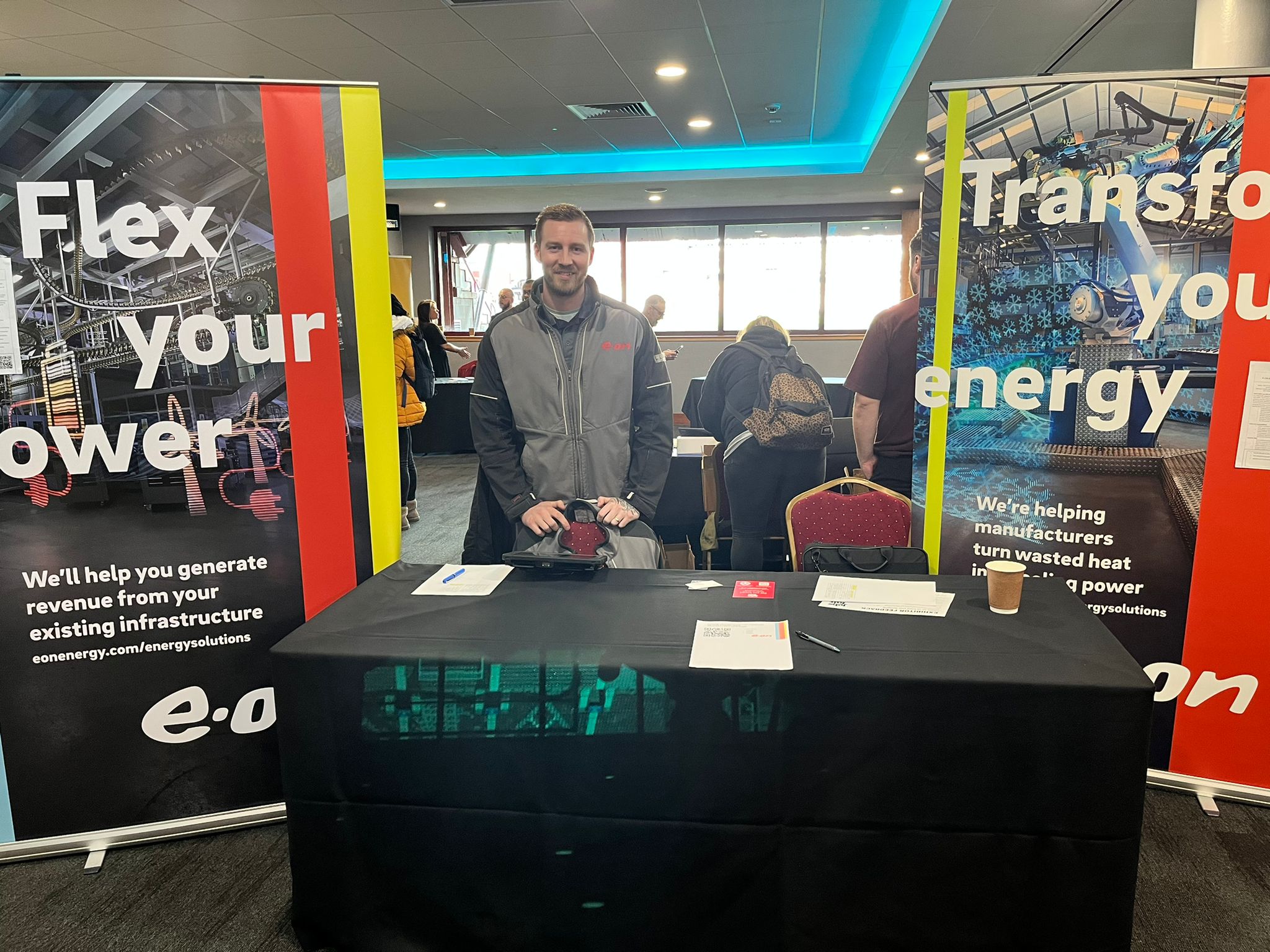 E.on at our event in Edinburgh