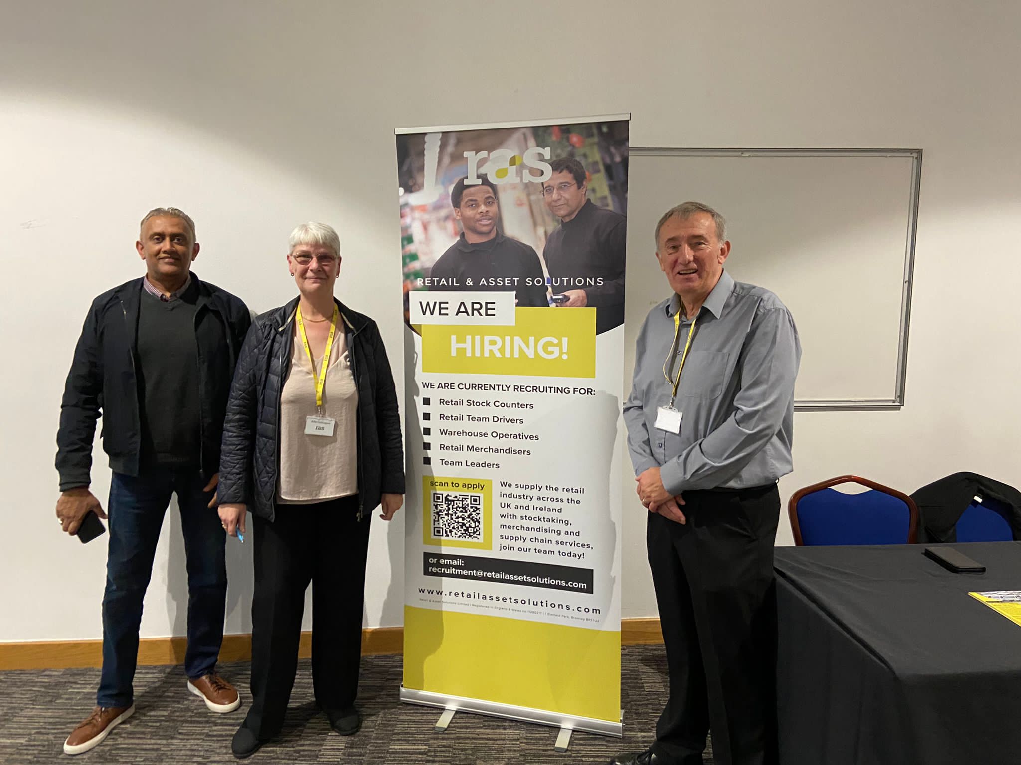 Retail & Asset Solutions at our event in Coventry