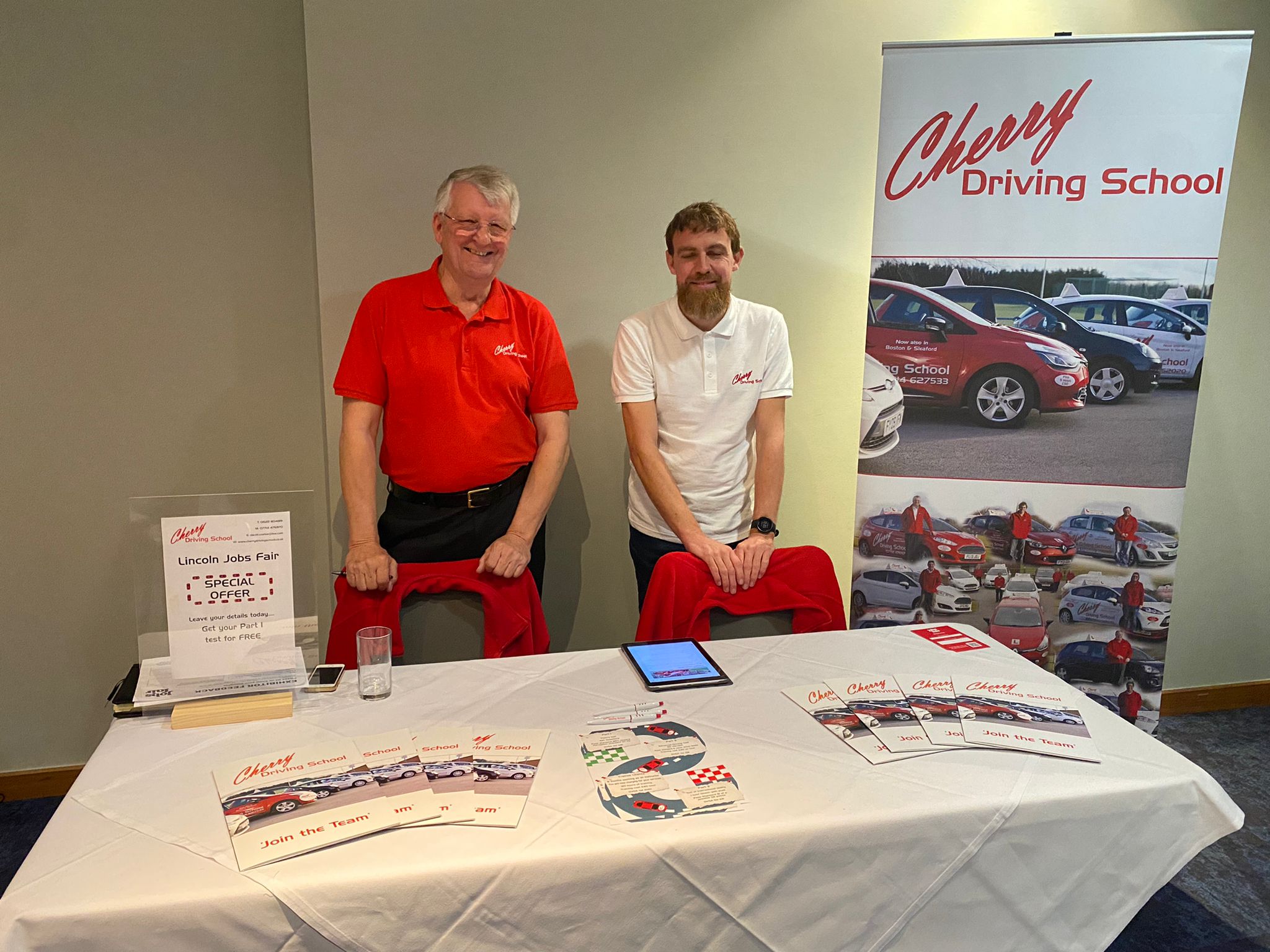 Cherry driving school at our event in Lincoln