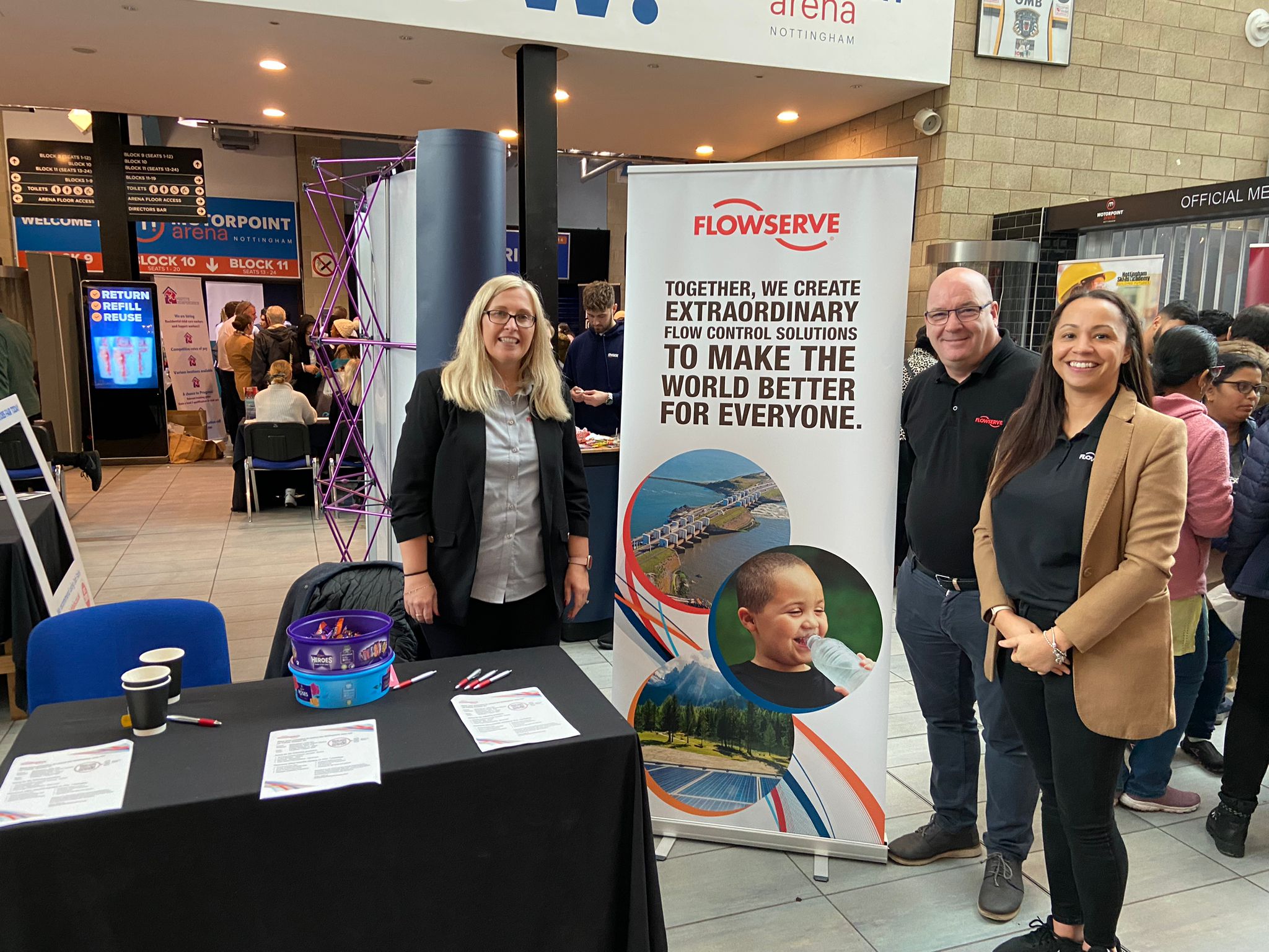 Flowserve at our event in Nottingham