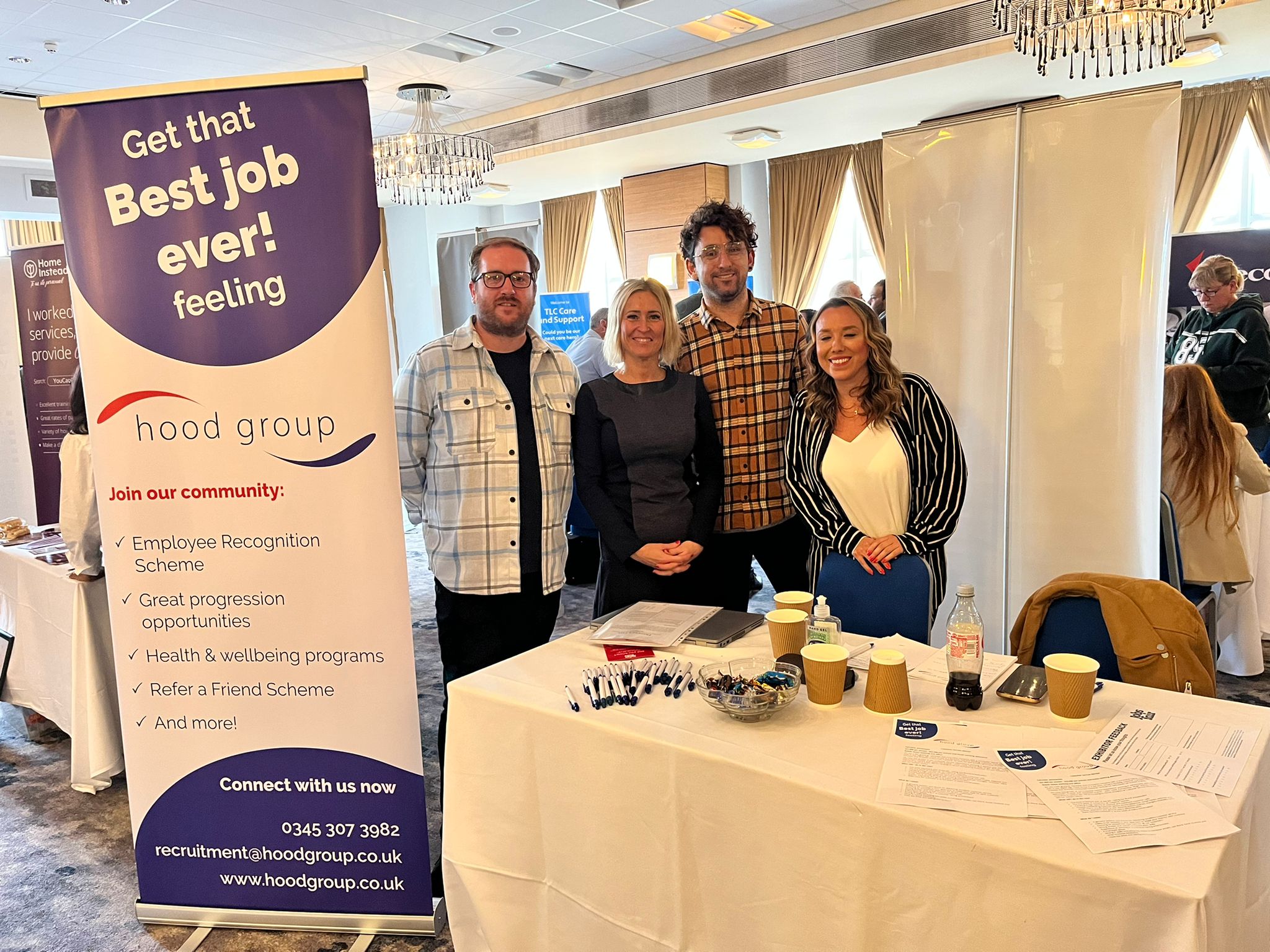 Hood Group at our event in Southend-on-Sea