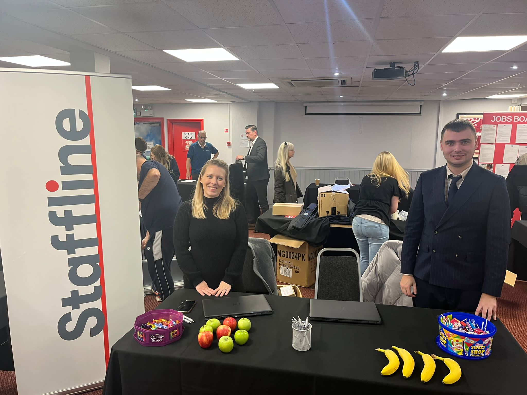 Staffline at our event in Swindon
