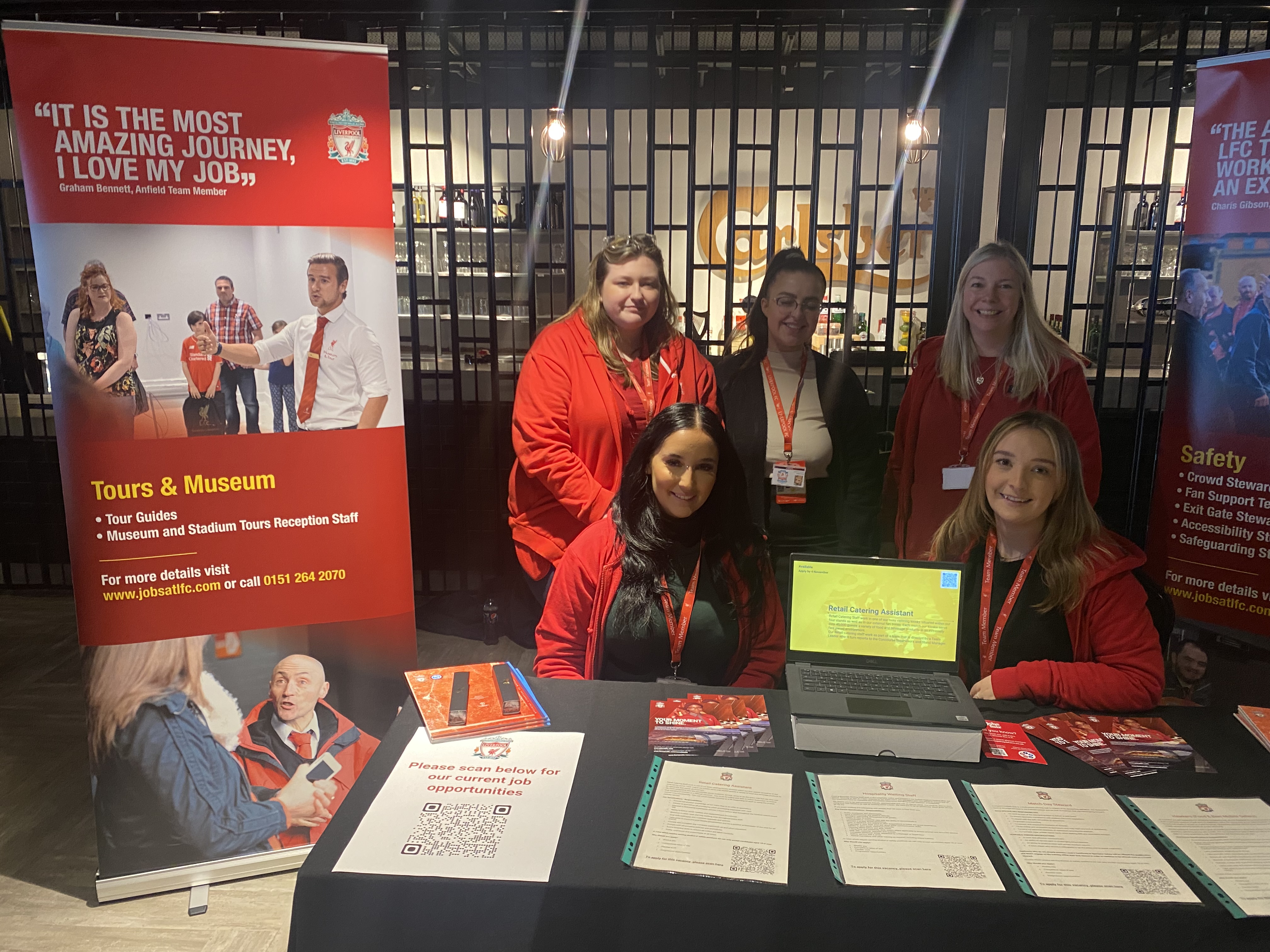 Liverpool FC at our event in Liverpool