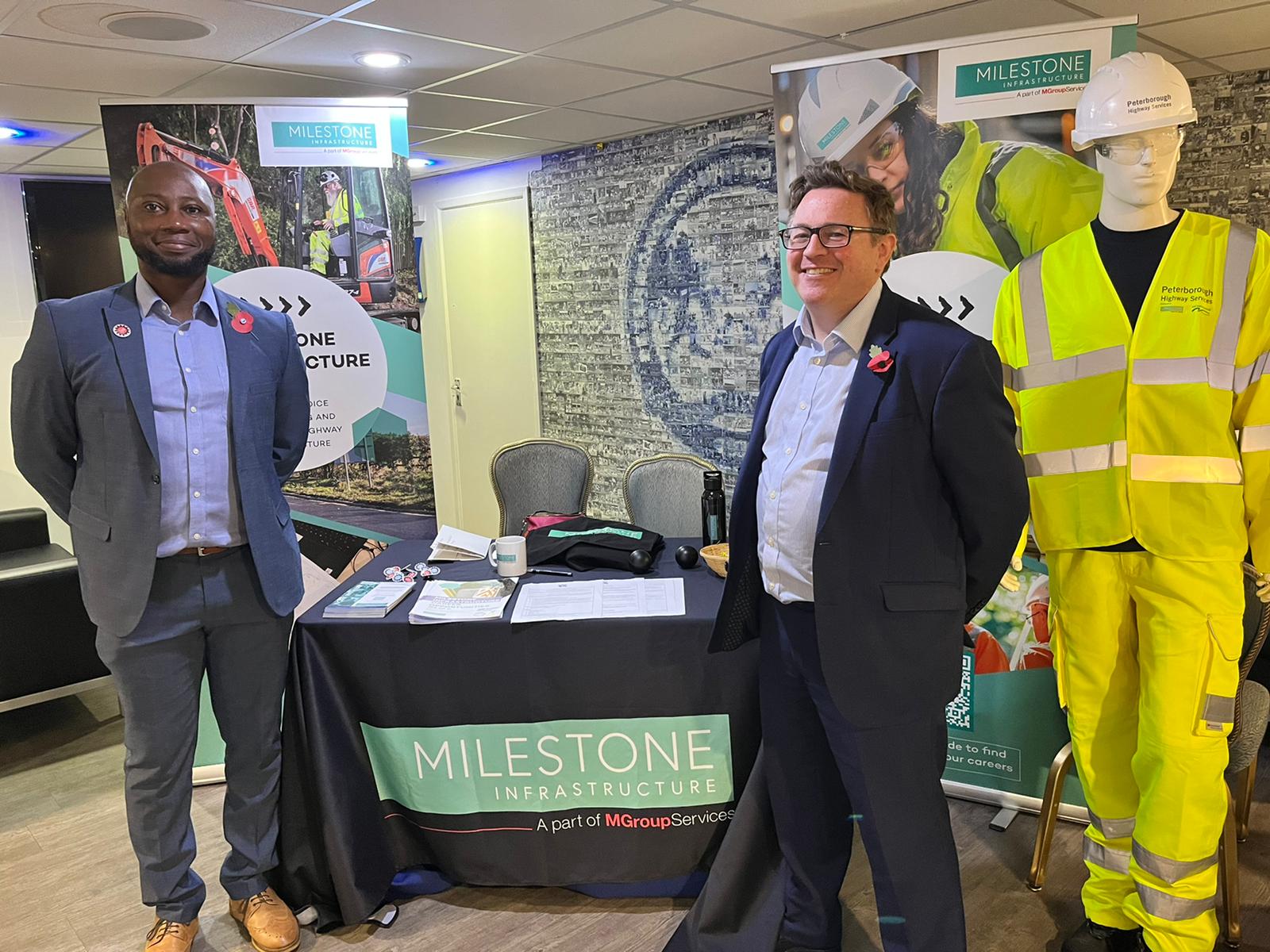 Milestone at our event in Peterborough