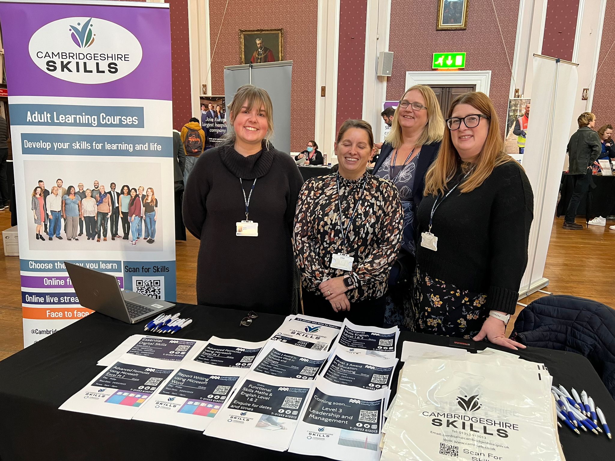 Cambridgeshire Skills at our event in Cambridge