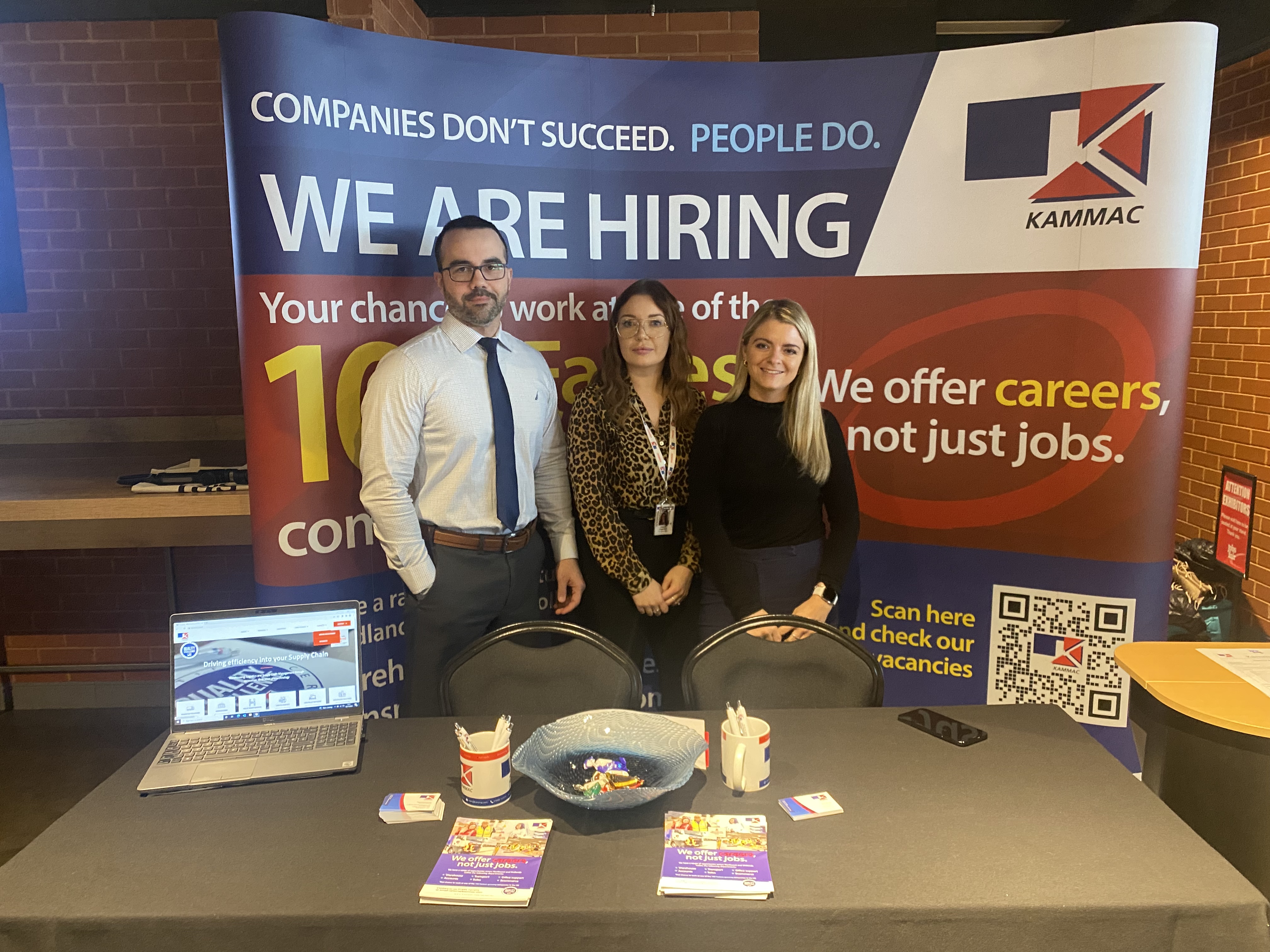 Kammac at our event in Liverpool