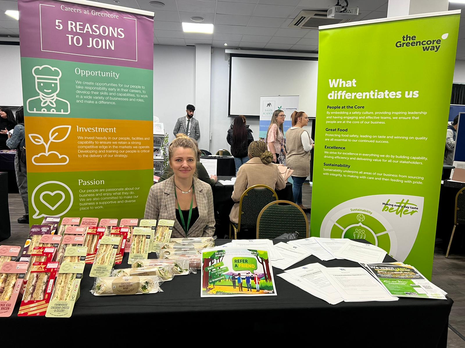 Greencore at our event in Northampton