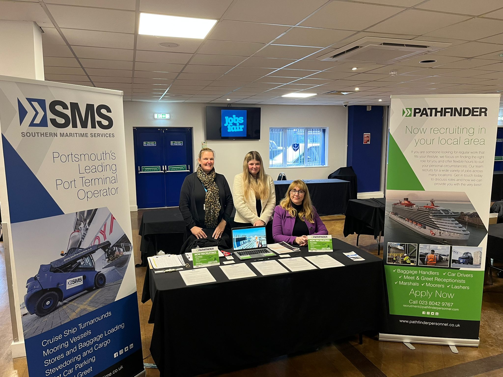 Pathfinder Personnel Recruitment at our event in Portsmouth