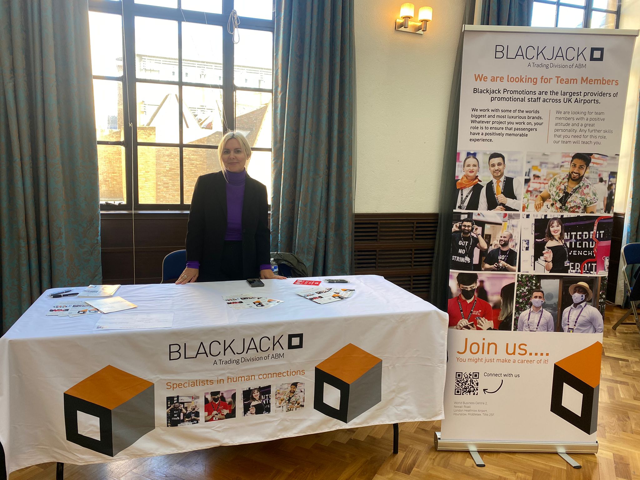 BlackJack at our event in Cambridge