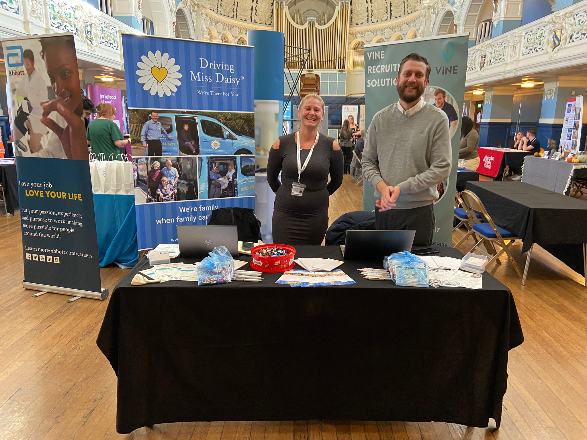Vine Recruitment Solutions at our event in Oxford