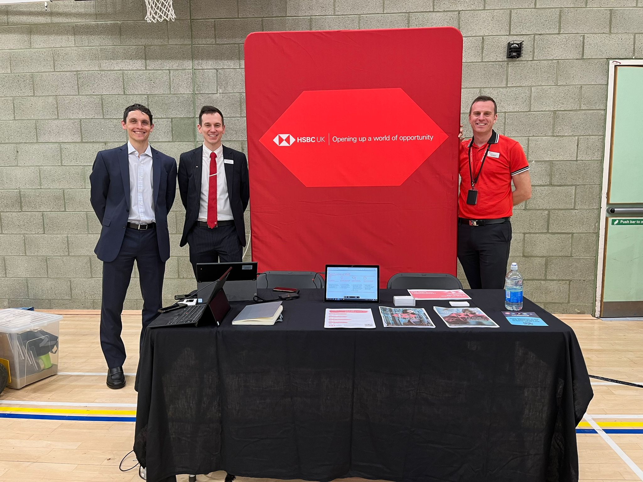 HSBC at our event in Crawley