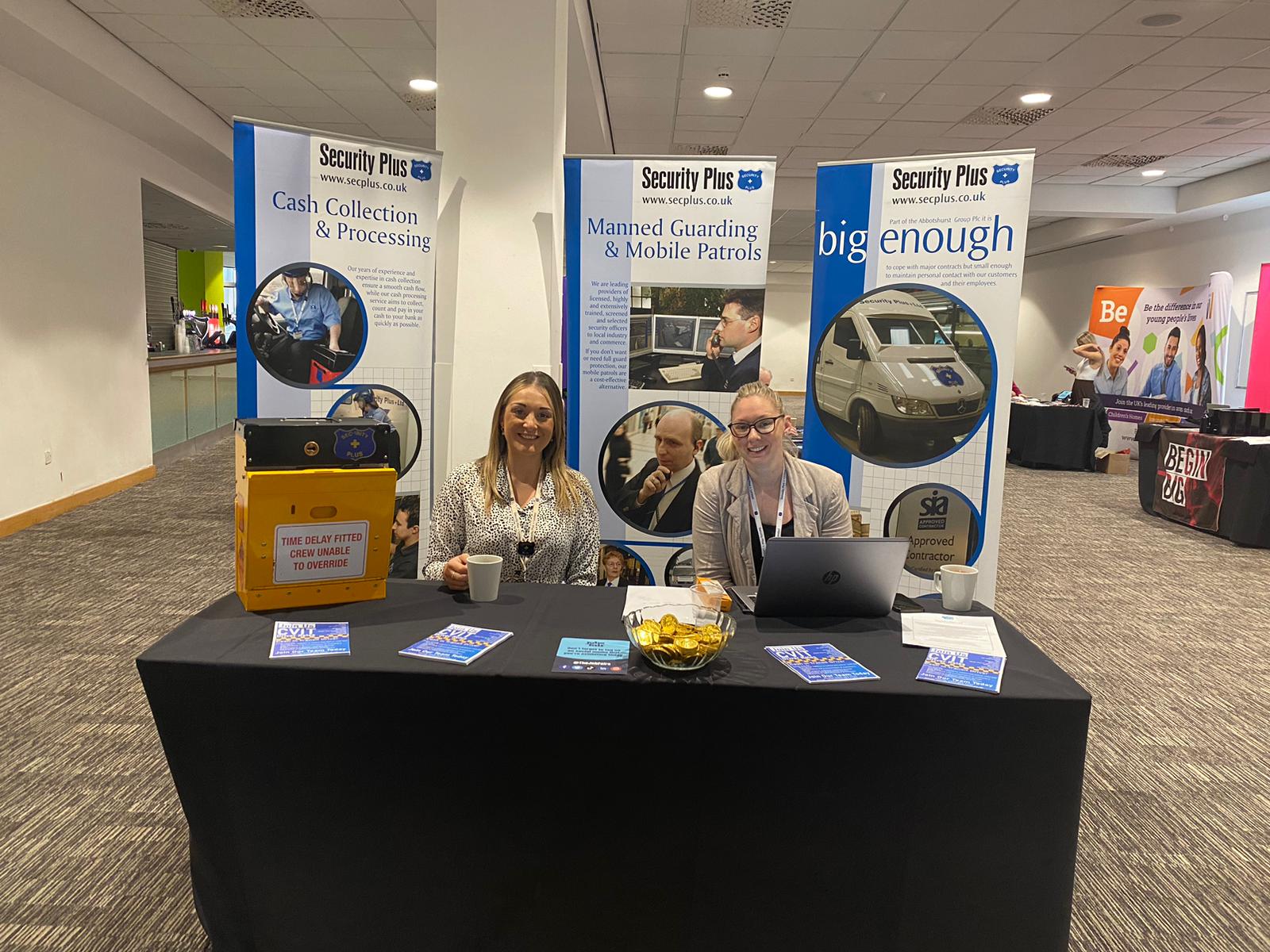 Security plus at our event in Coventry