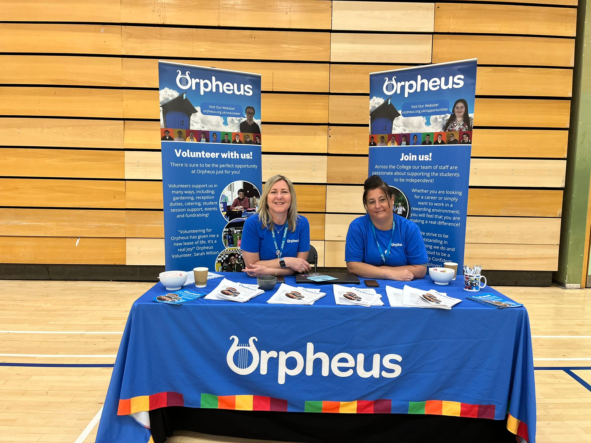 Orpheus at our event in Crawley