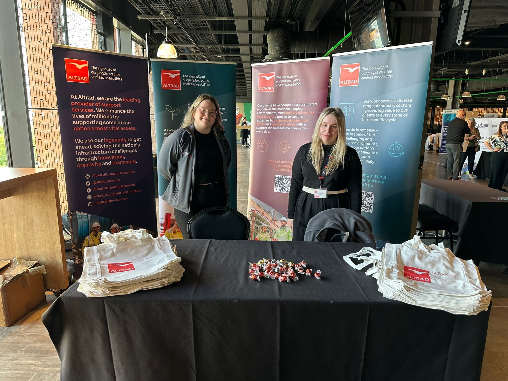 Altrad Services at our event in Liverpool