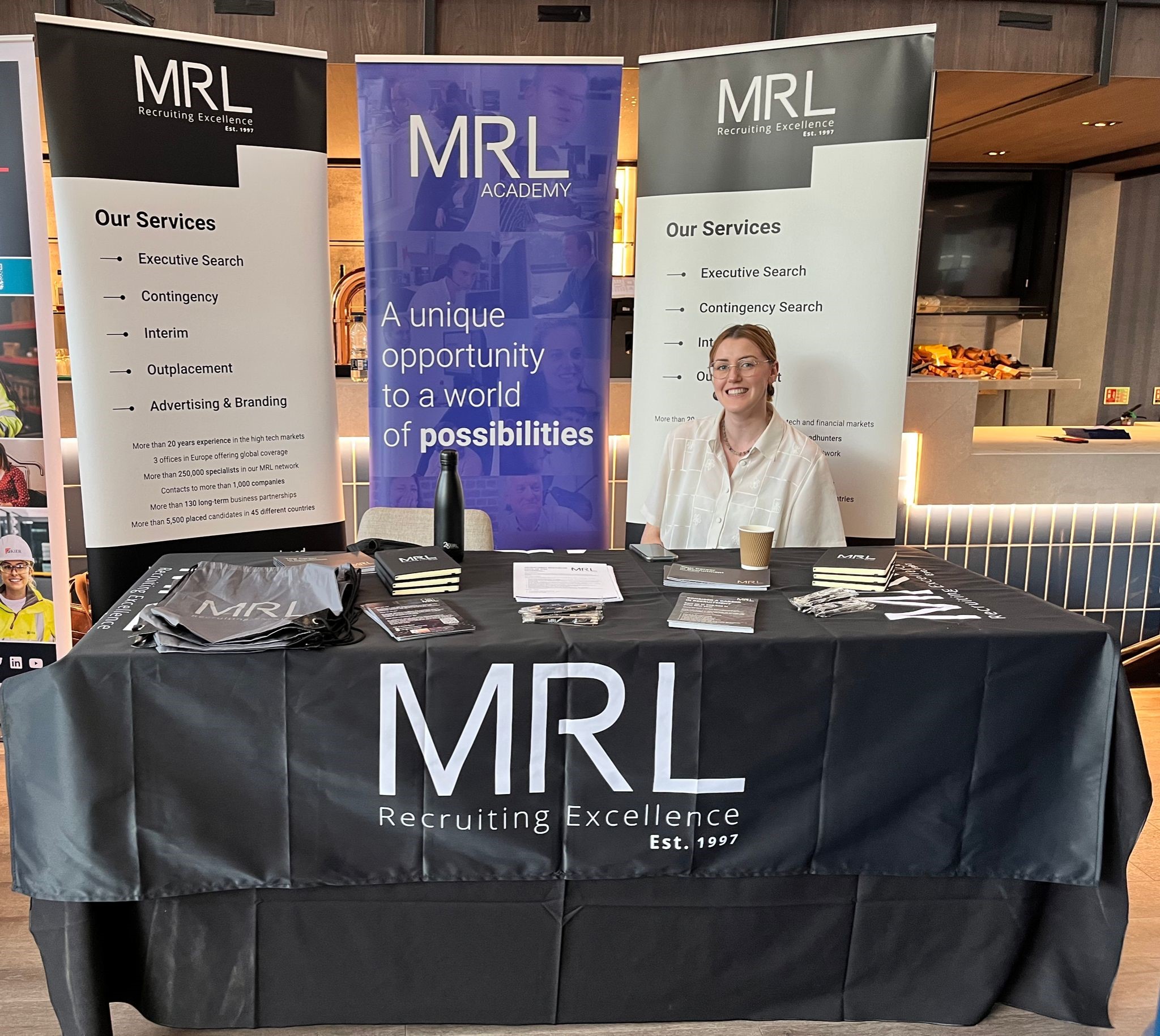 MRL Consulting at our event in Brighton & Hove