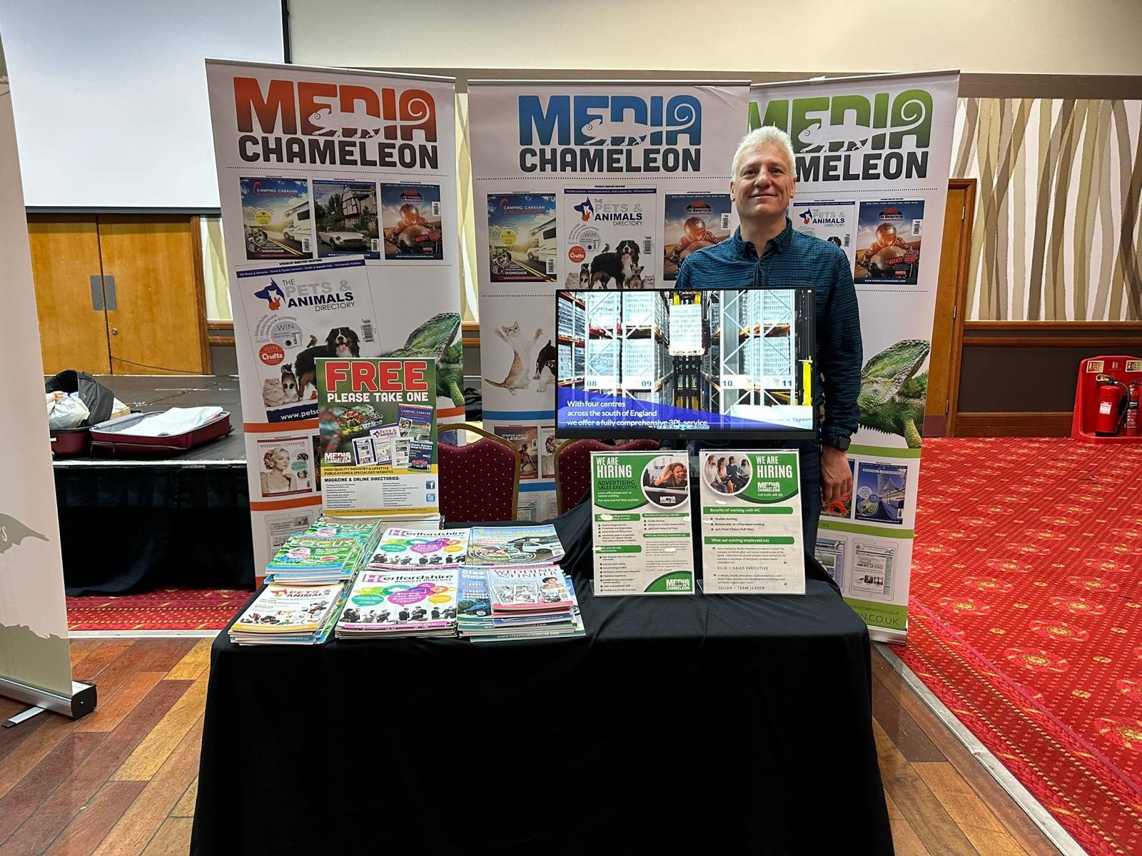 Media Chameleon at our event in Luton