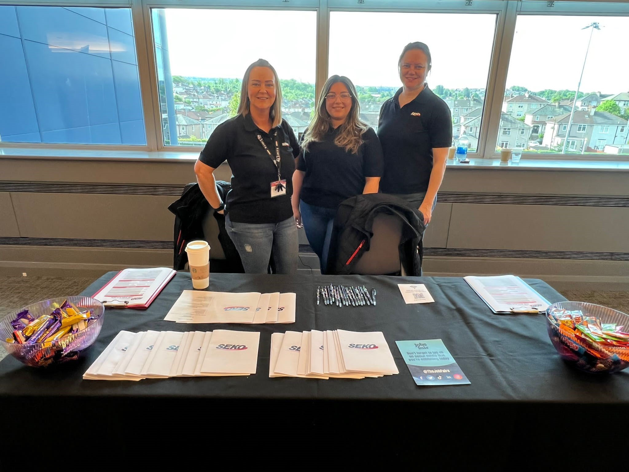 Seko Logistics at our event in Glasgow