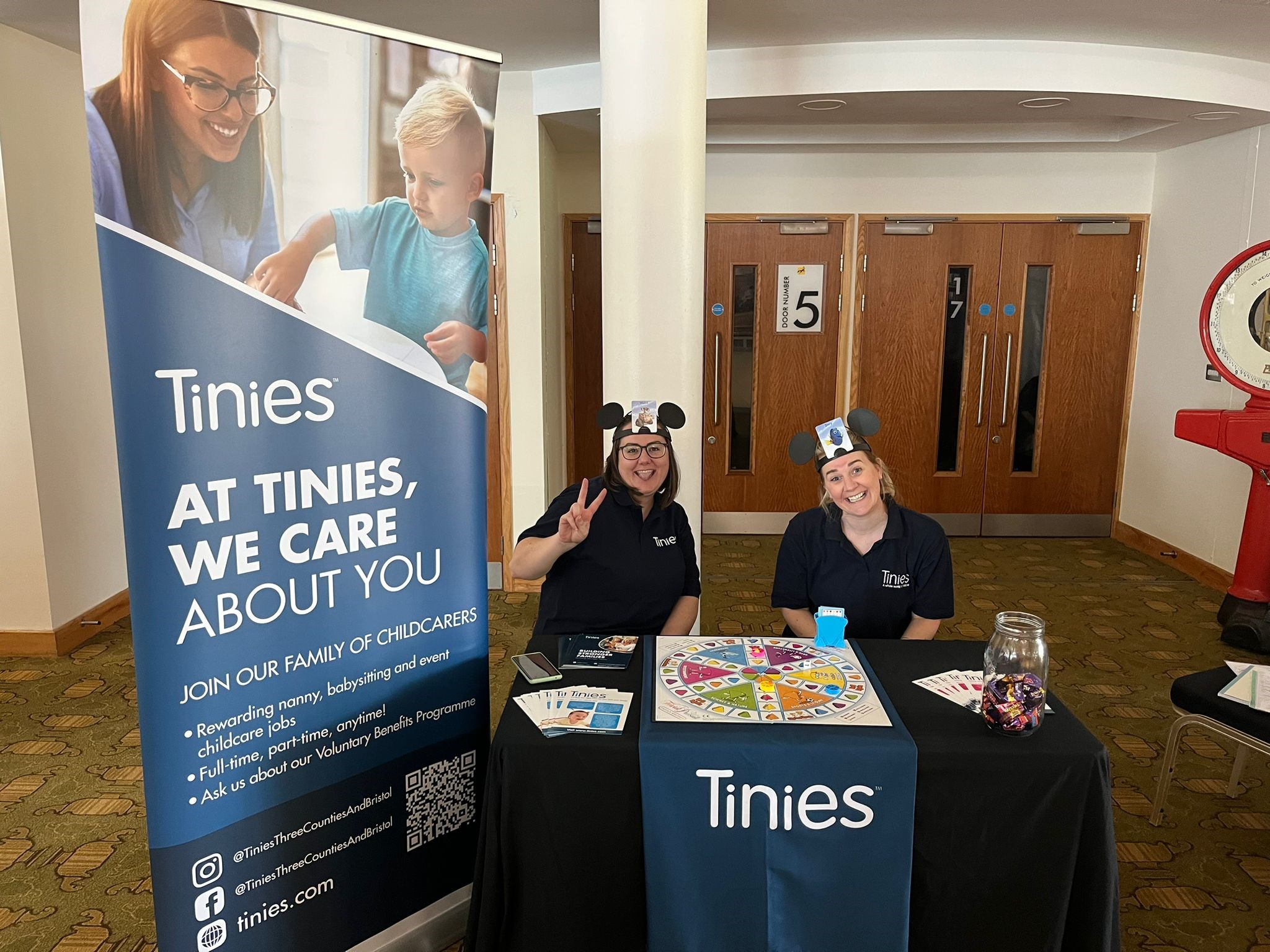 Tinies at our event in Cheltenham & Gloucester