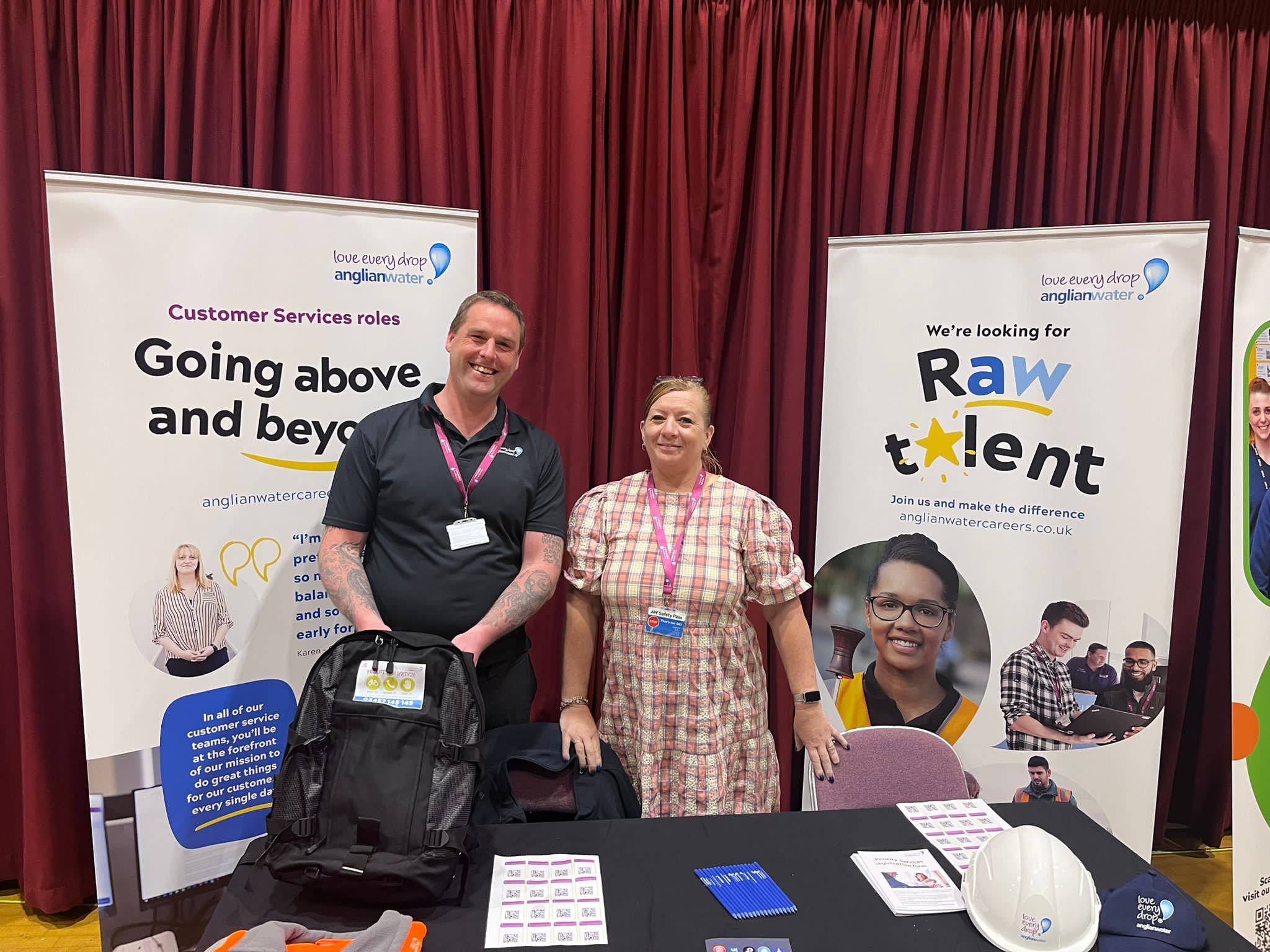 Anglian Water at our event in Colchester