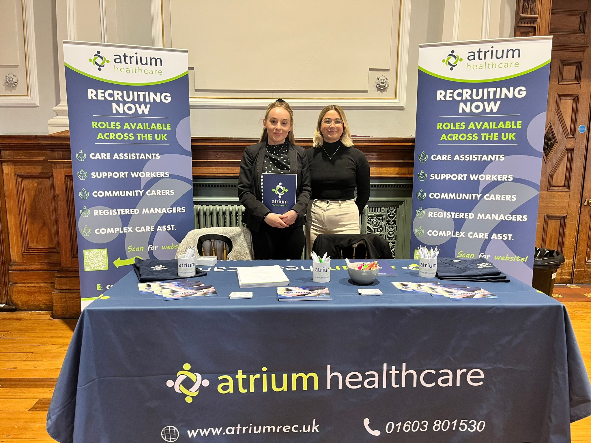 Atrium Recruitment at our event in Great Yarmouth