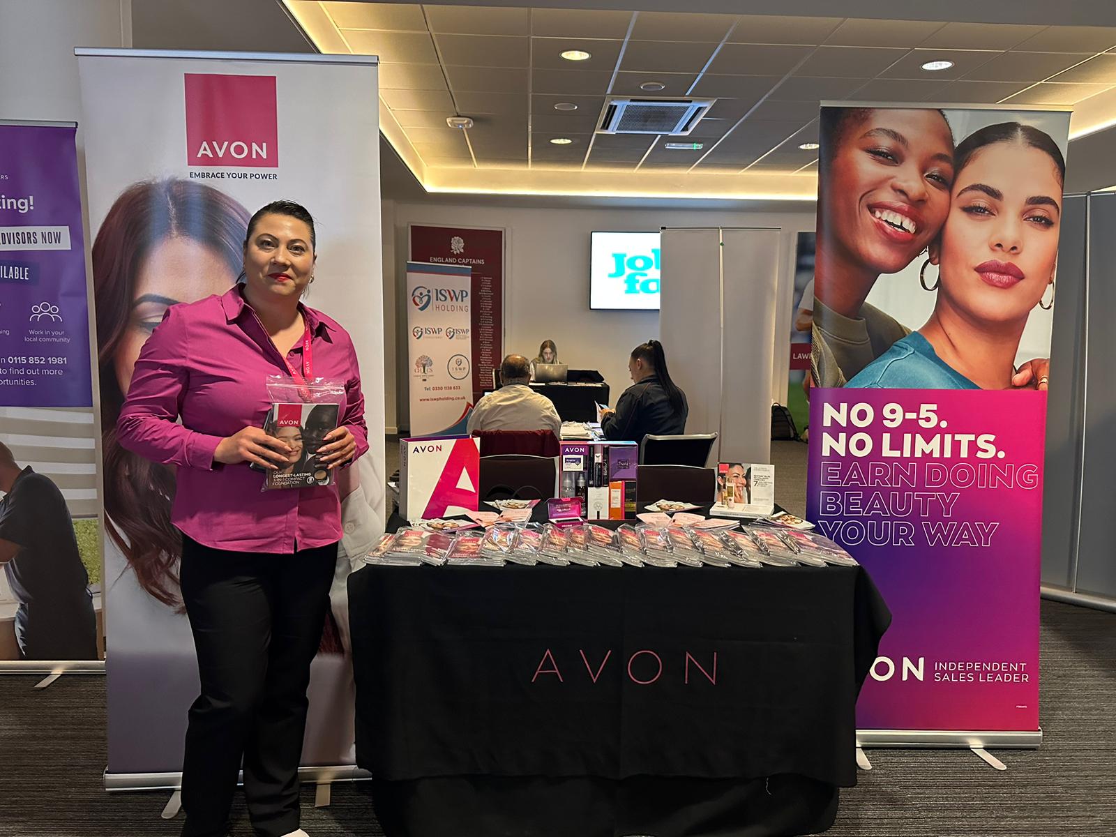 Avon at our event in West London