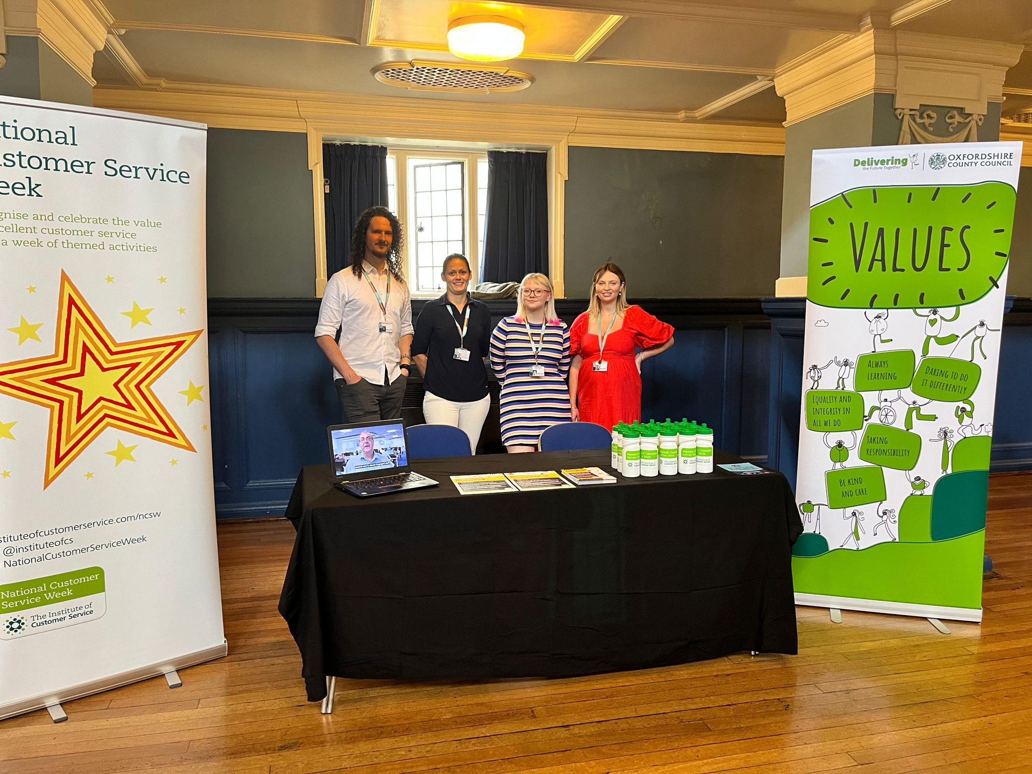 Oxfordshire County Council at our event in Oxford