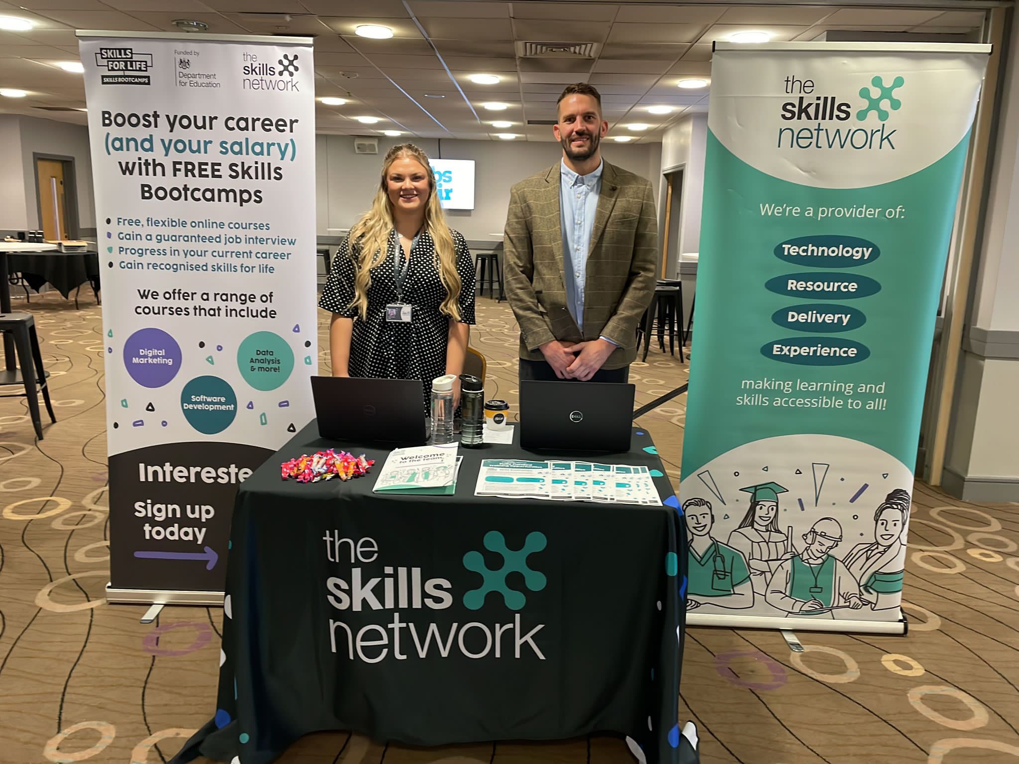The Skills Network at our event in Hull